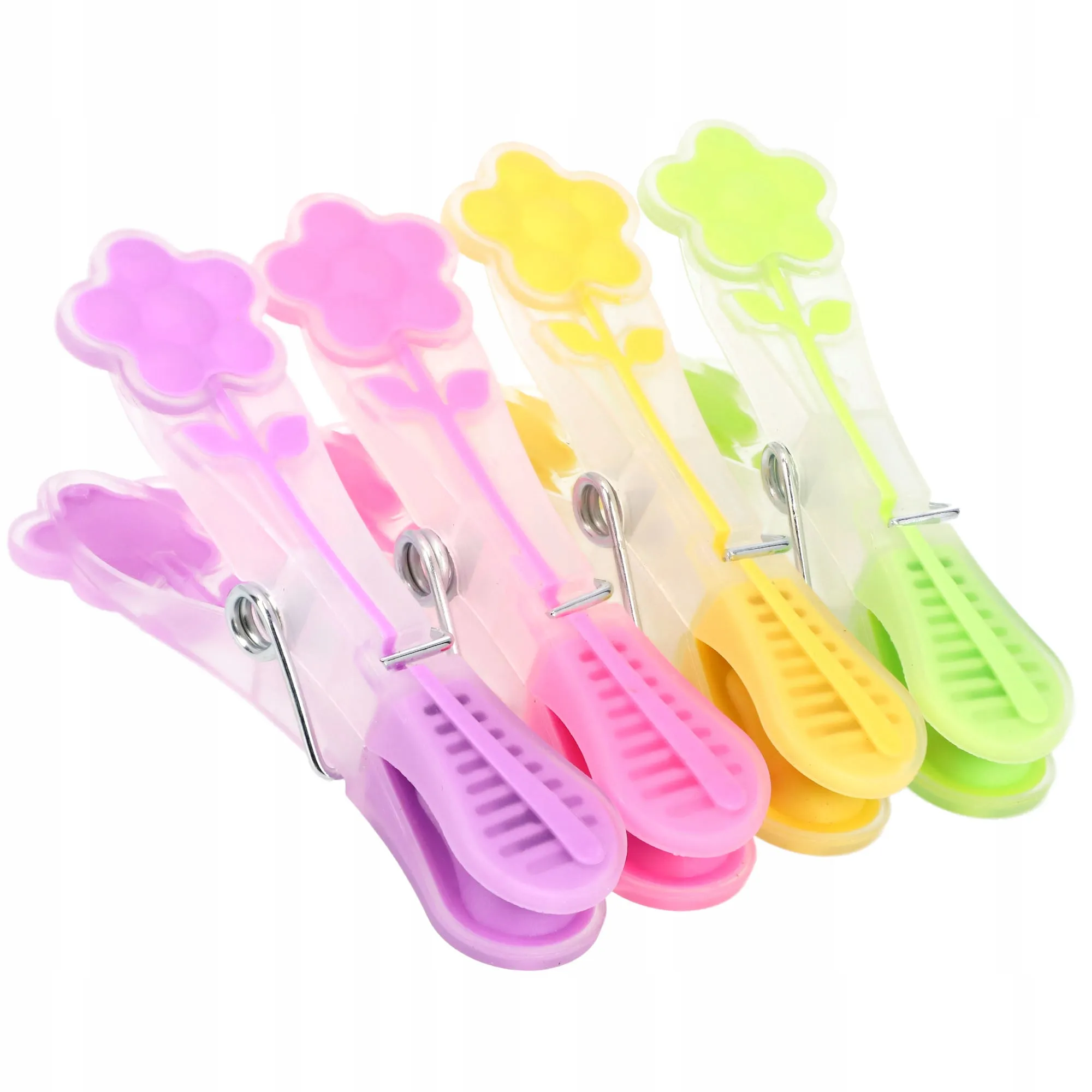 „Ravi Exclusive“ plastikiniai skalbinių segtukai, 4 spalvos, 10 vnt.