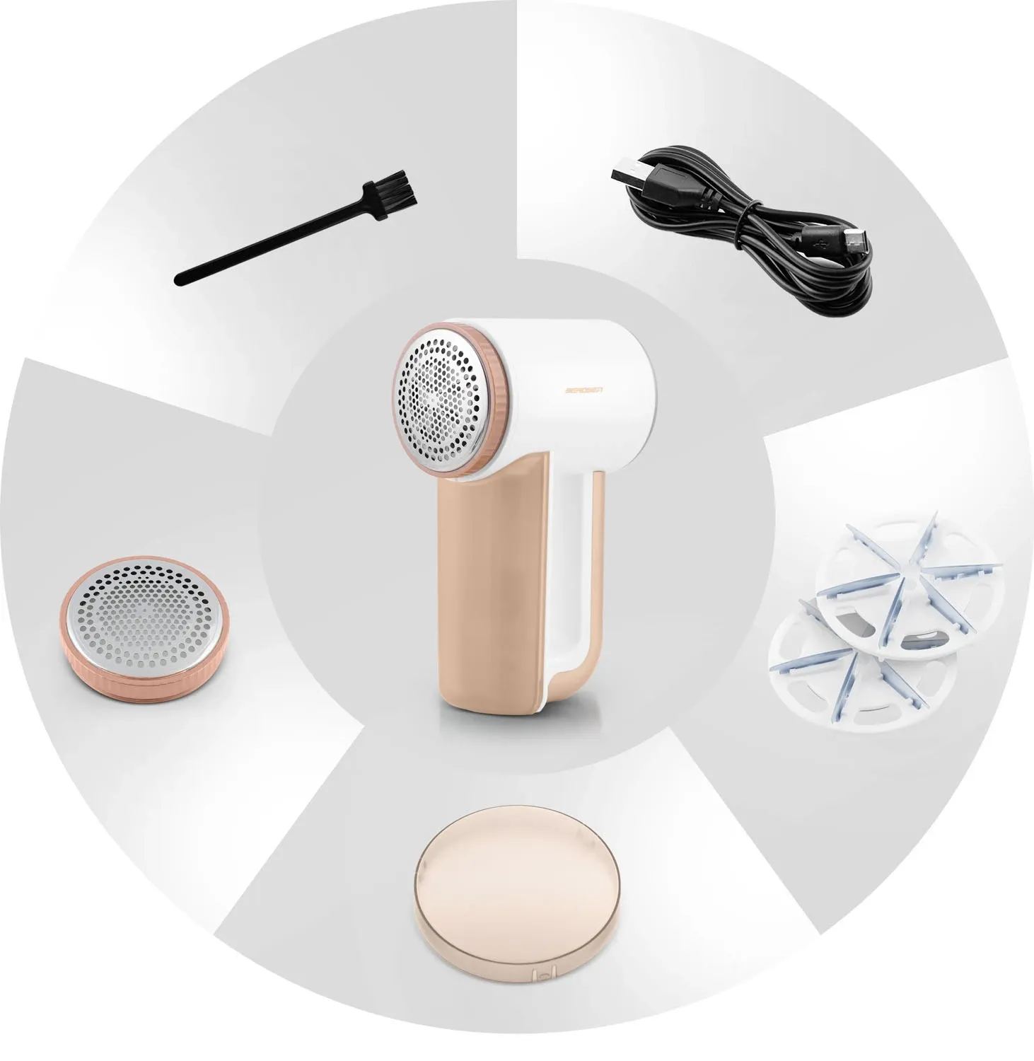 Berdsen BD-390 elektrinis drabužių skustuvas - nuotrauka 1