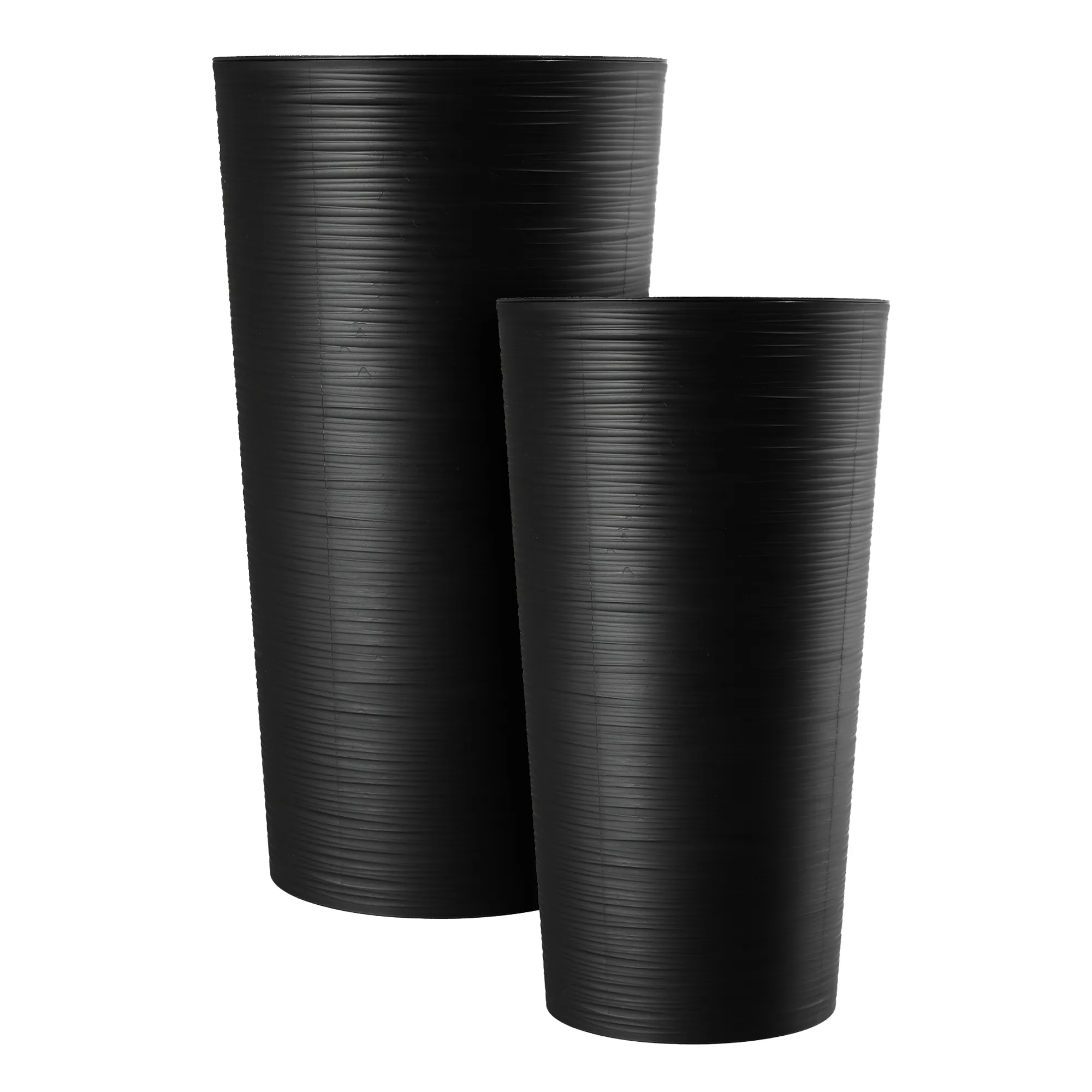 Merag gėlių vazonas 30 cm juodas