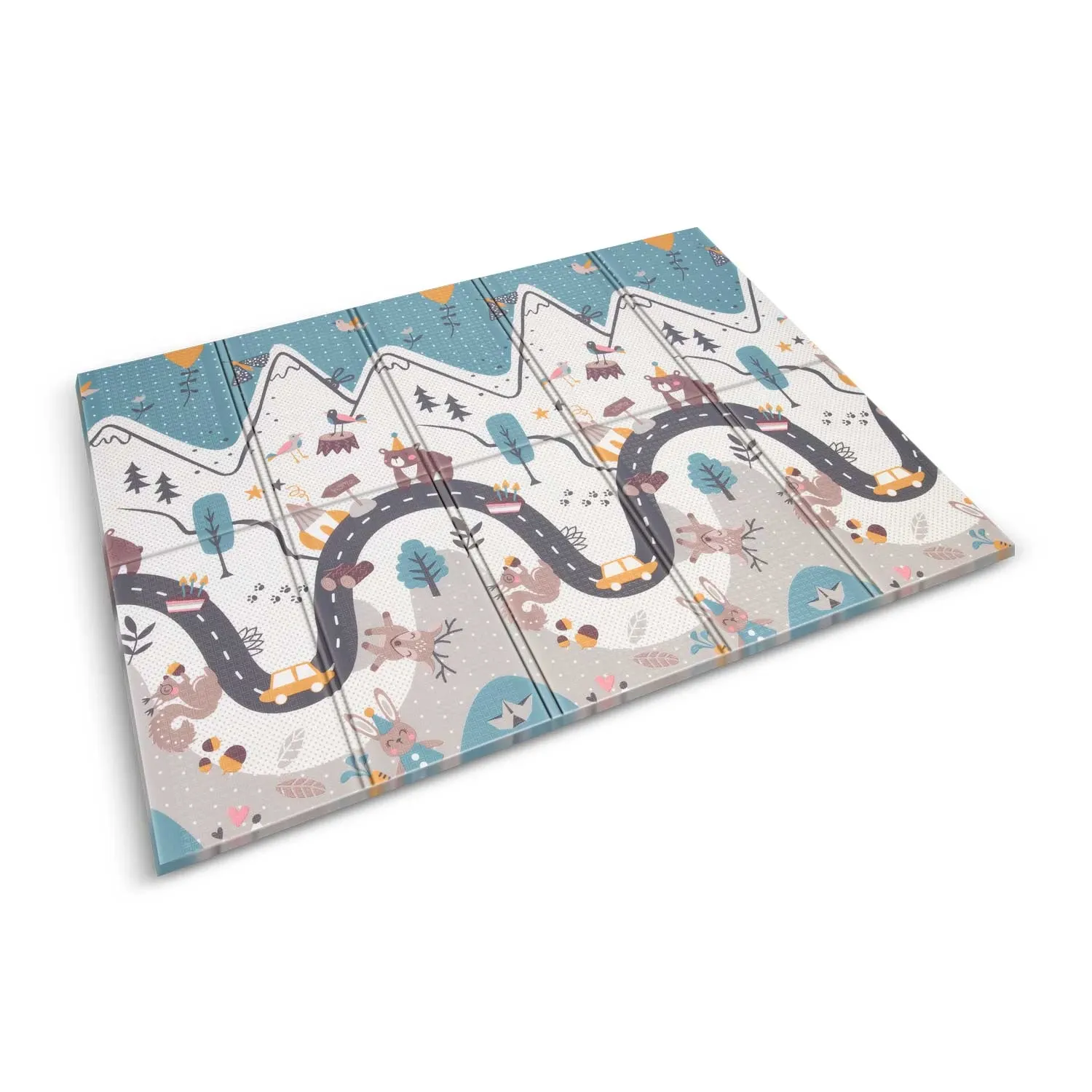 Sulankstomas edukacinis putplasčio kilimėlis 200 x 150 x 1 cm Nukido NK-341 - nuotrauka 1