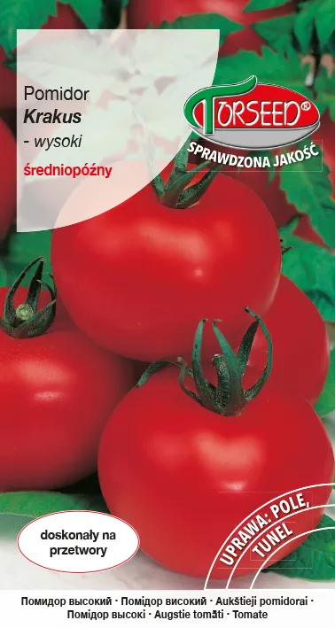 Aukštas pomidoras (prieglaudai ir žemėje) Krakus 0,5 g