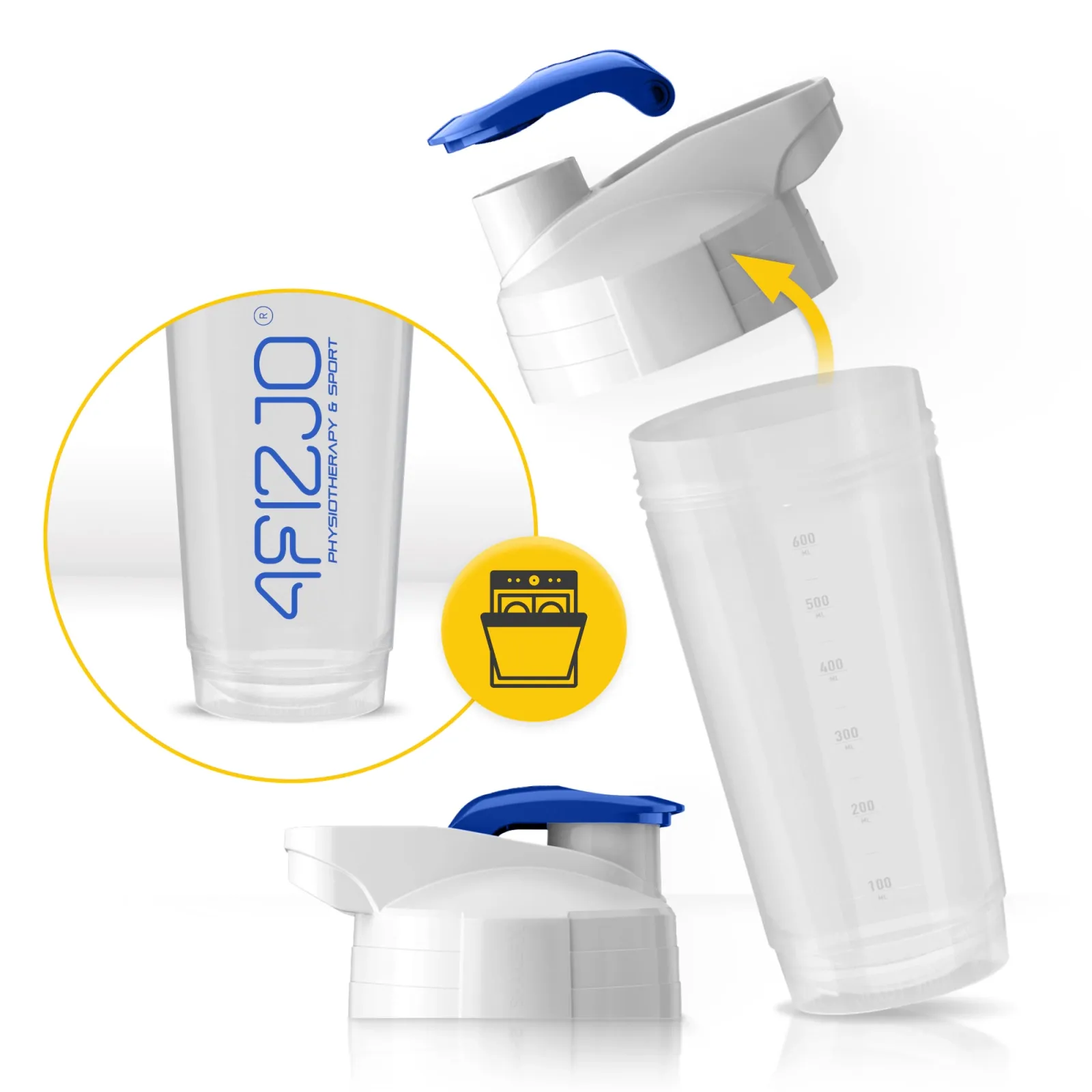 ULTRA sportinis maisto papildų plaktuvas 700 ml