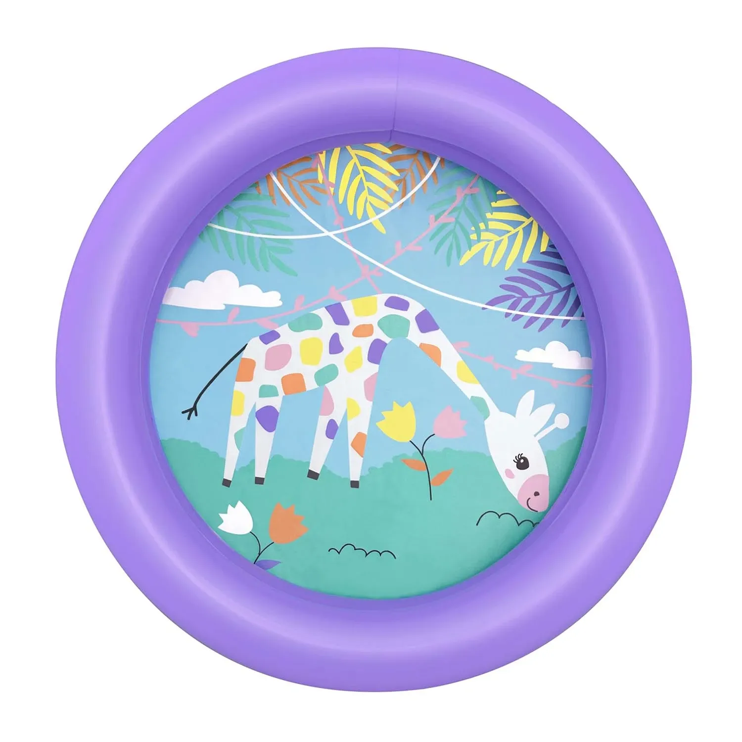 Pripučiamas baseinas 61 x 15 cm Bestway 51061 - violetinis - nuotrauka 1