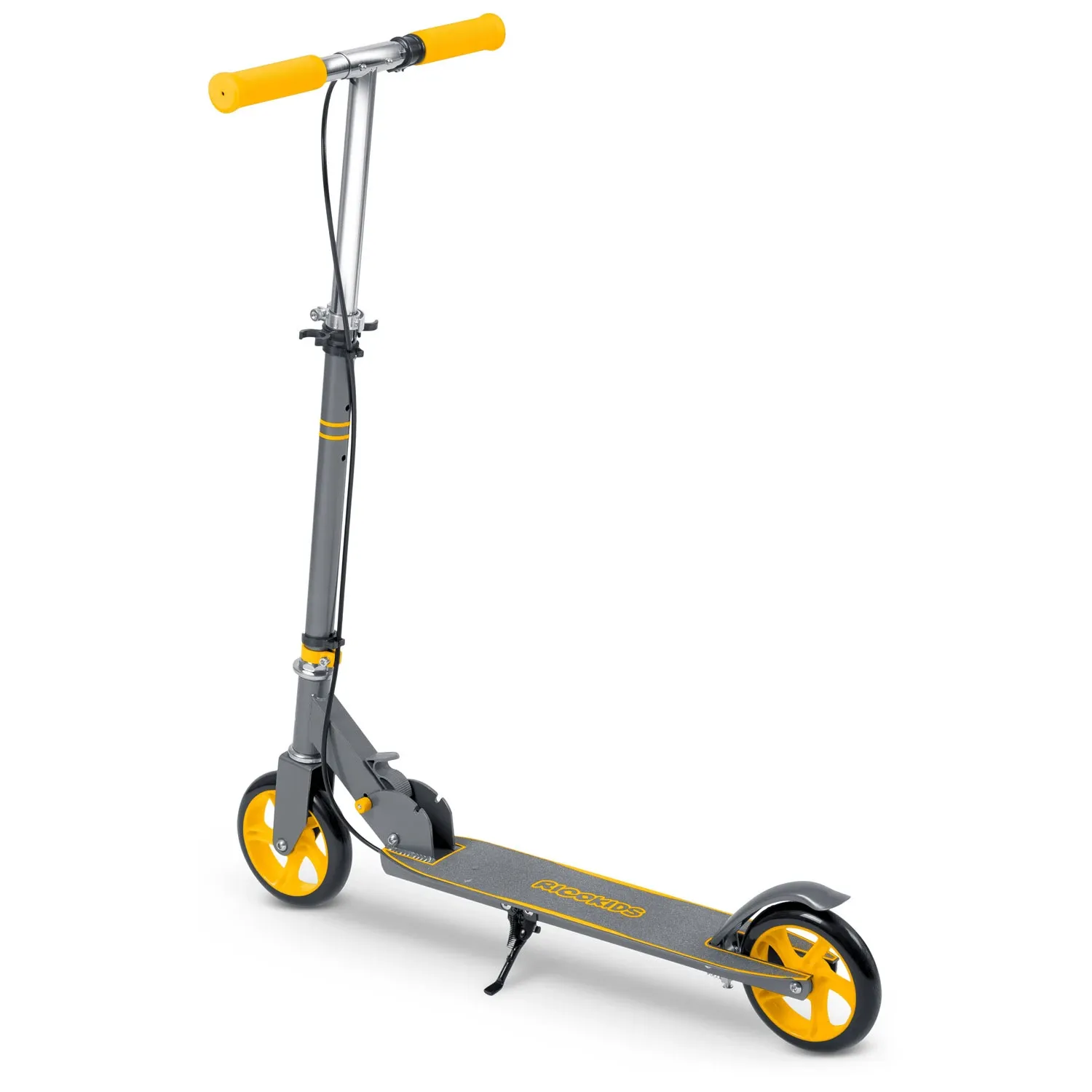 „Ricokids Kodi“ paspirtukas pilkas ir oranžinis - nuotrauka 1