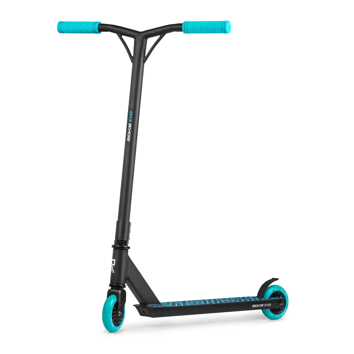 SOKE EVO juodas triukų paspirtukas - nuotrauka 1