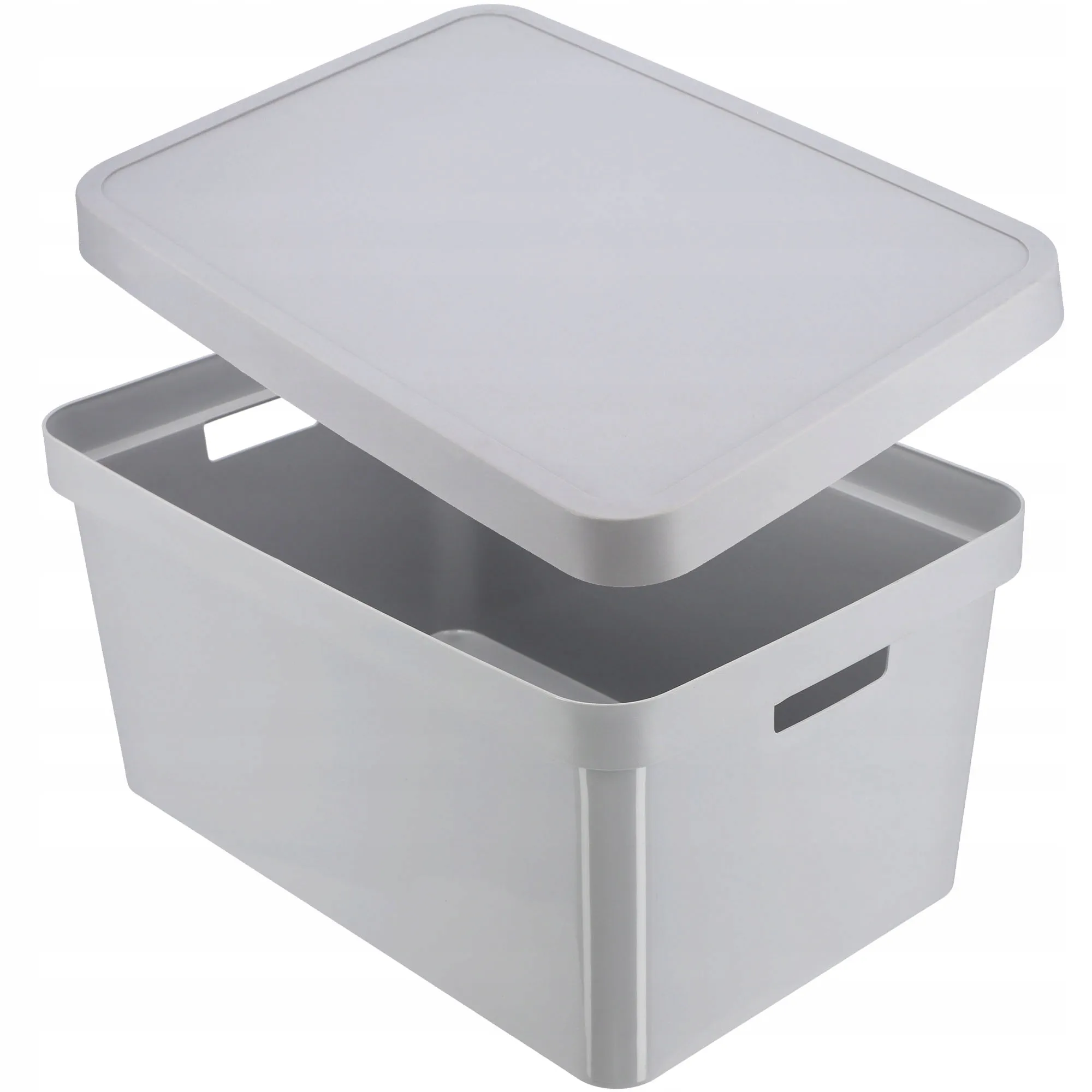 „Curver Infinity“ 45 l laikymo konteineris su dangčiu, pilkas