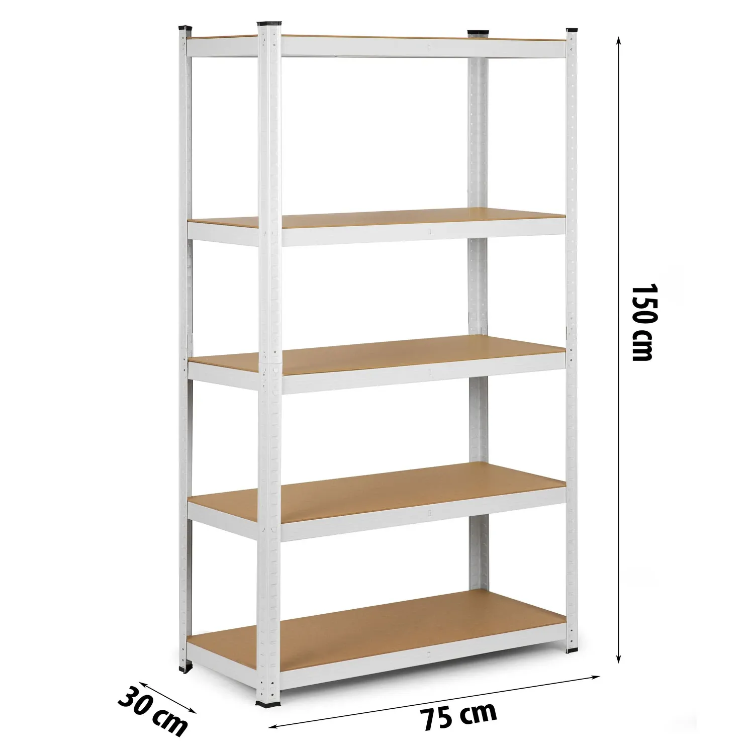 Metalinis sandėliavimo stovas 150 x 75 x 30 Humberg 4841 - nuotrauka 1