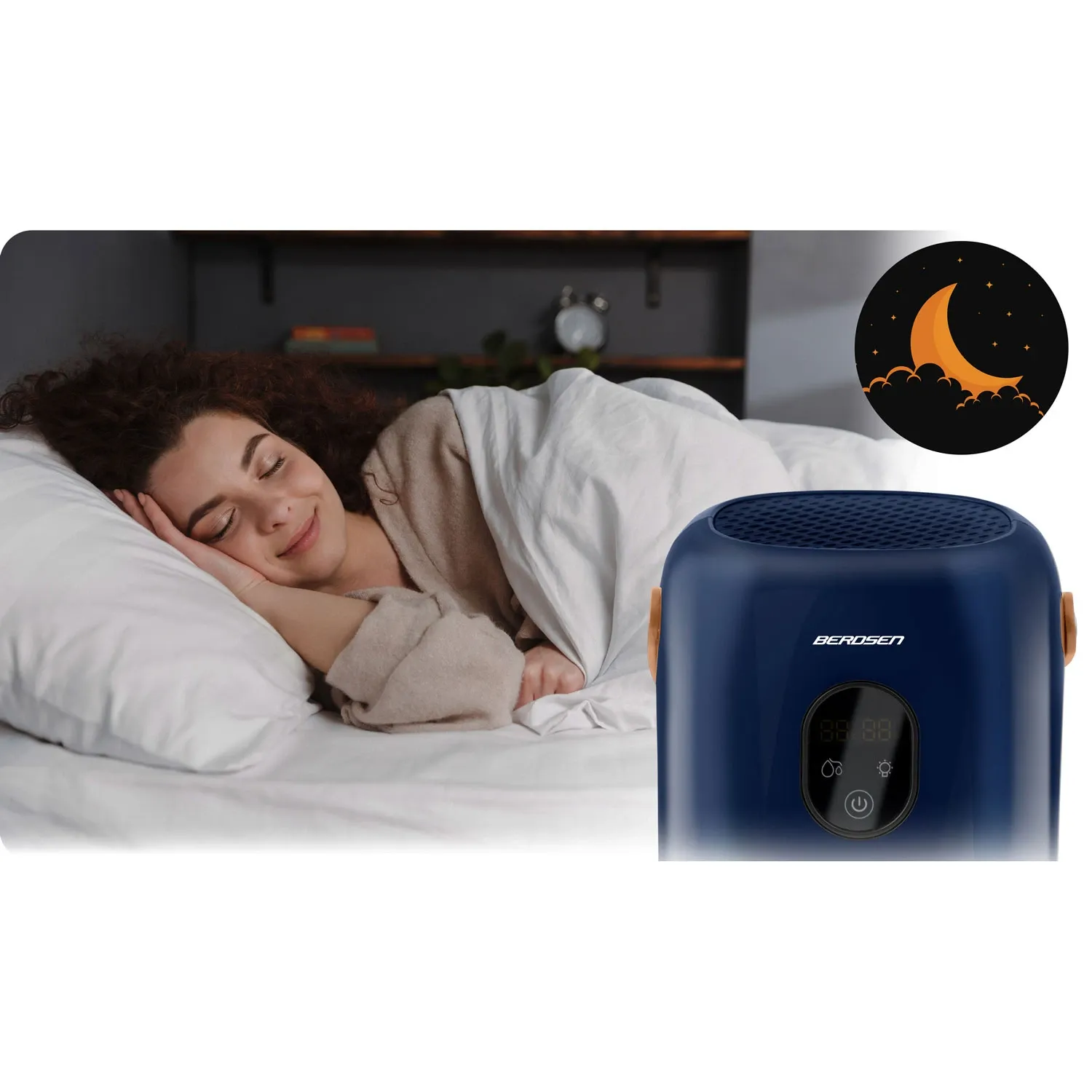 Berdsen BR-10B tamsiai mėlynas oro sausintuvas - drėgmės sugėriklis - nuotrauka 1