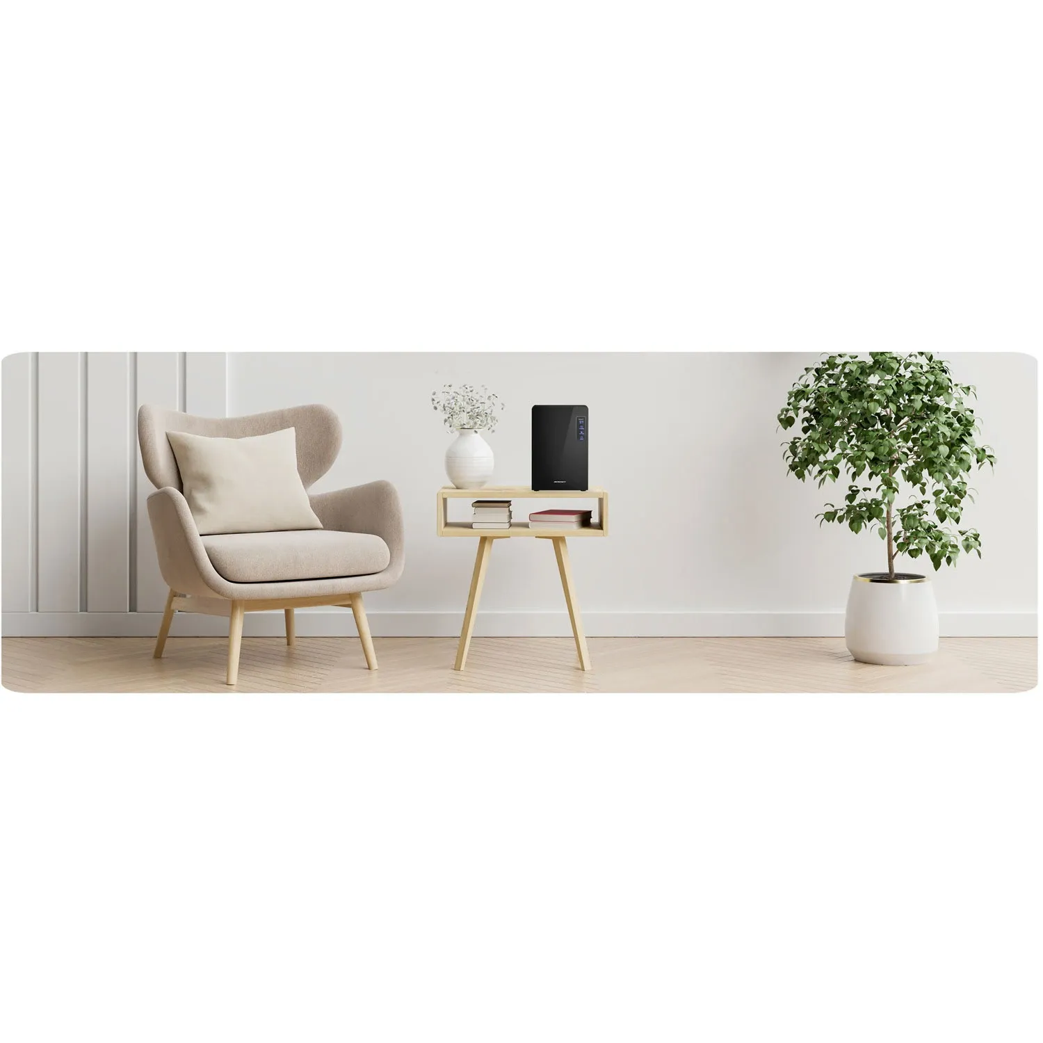 Berdsen BR-22A juodas oro sausintuvas - drėgmės sugėriklis - nuotrauka 1