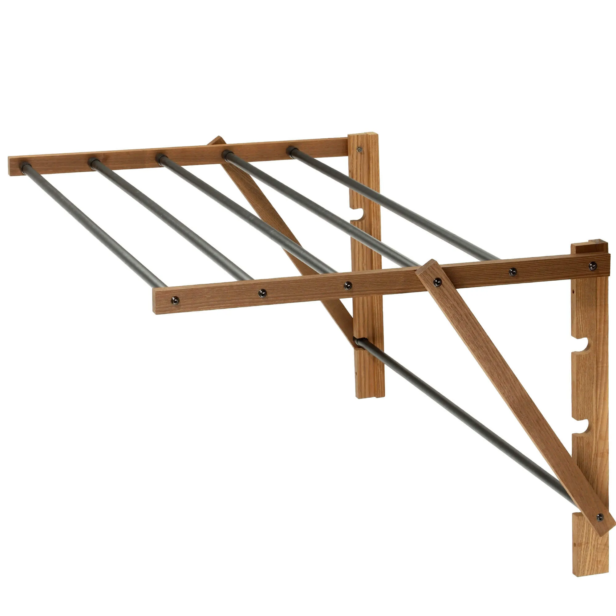 „Ferrara“ 53 cm savaime surenkama prie sienos montuojama skalbinių džiovyklė