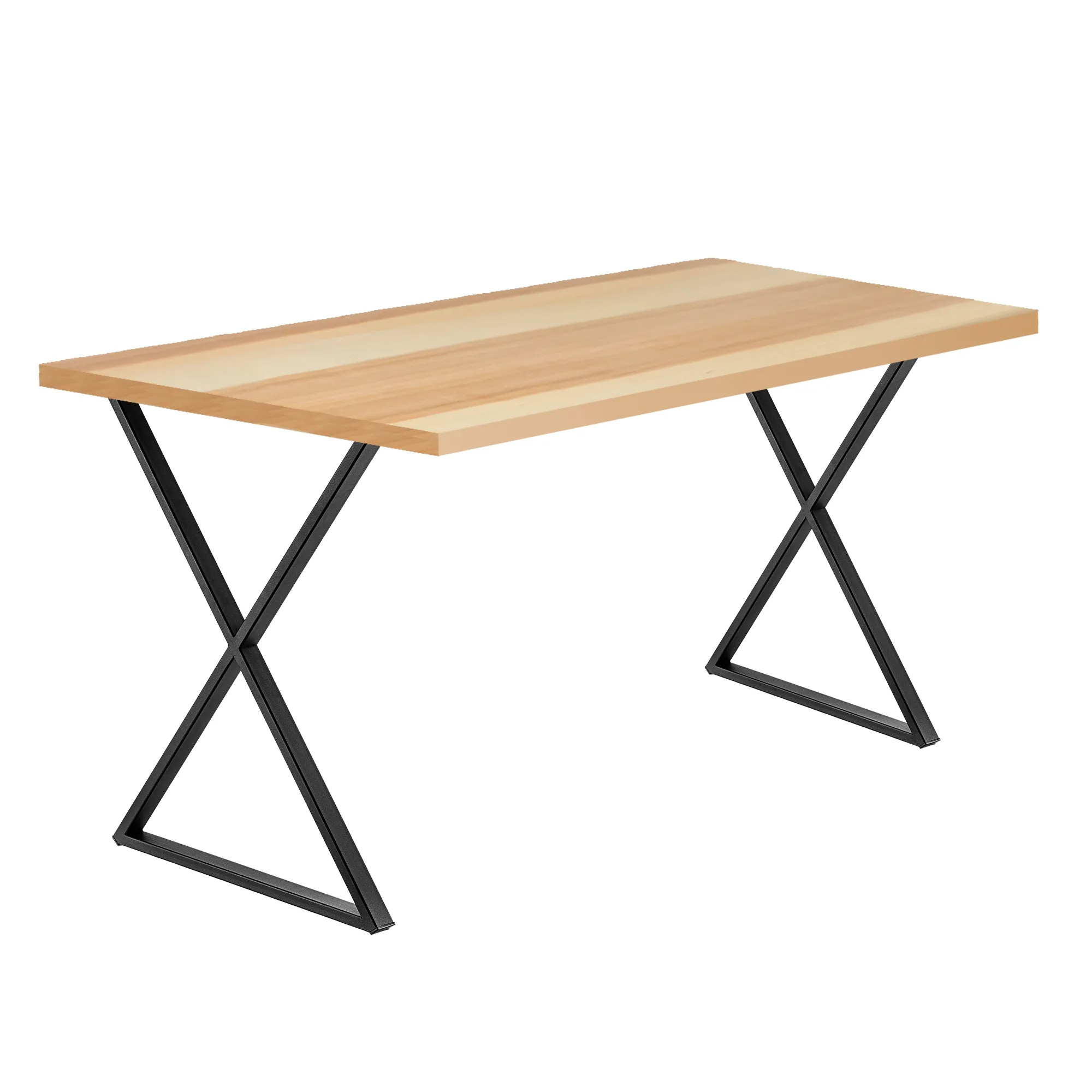 Varetz „Klepsydra X“ stalo kojos, 60 x 75 cm, juodos