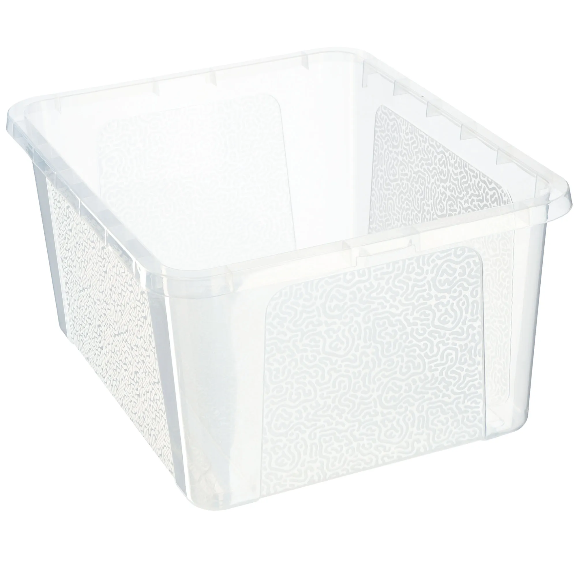 Dozza 20 litrų laikymo konteineris su dangčiu, bespalvis