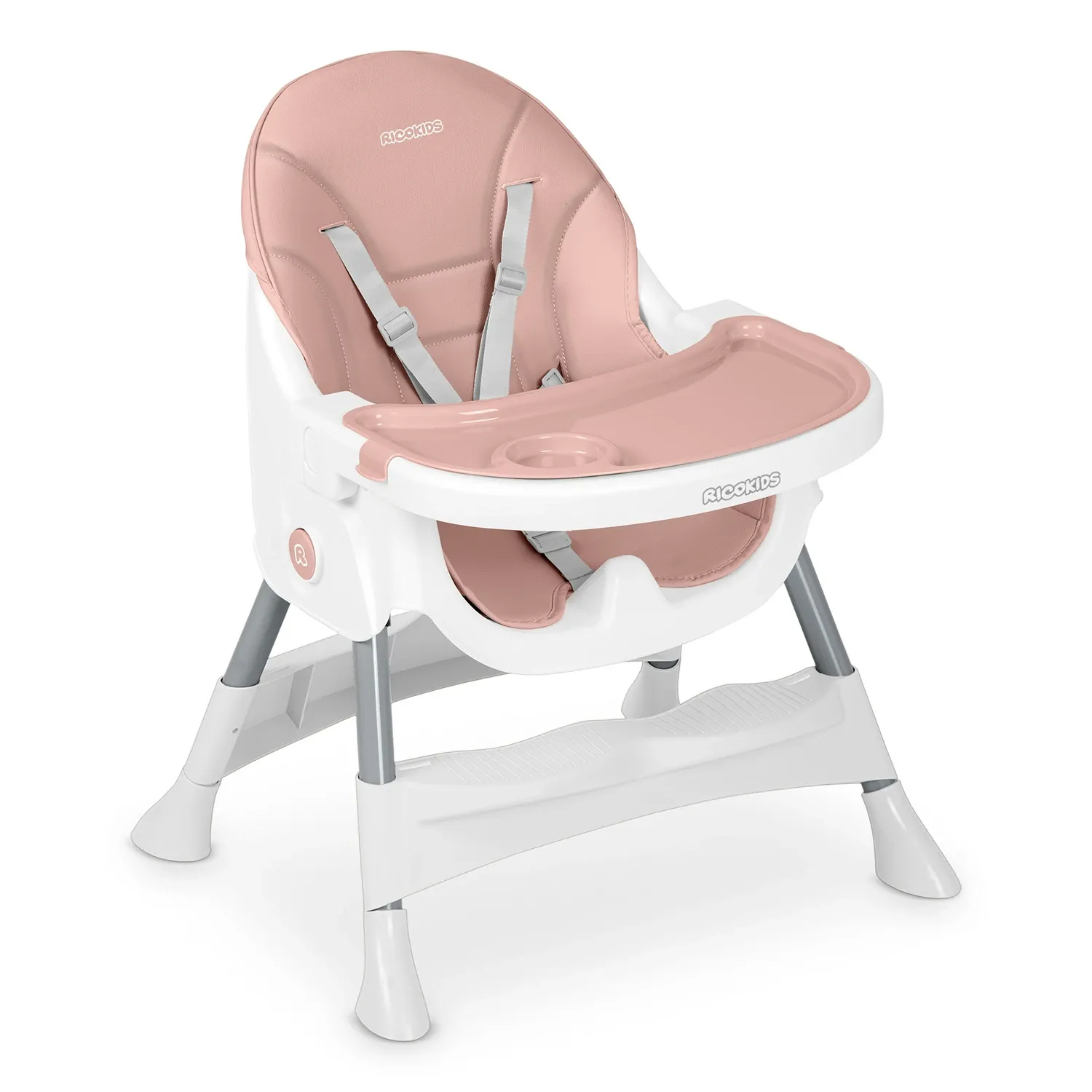 Ricokids Mani rožinė maitinimo kėdutė - nuotrauka 1