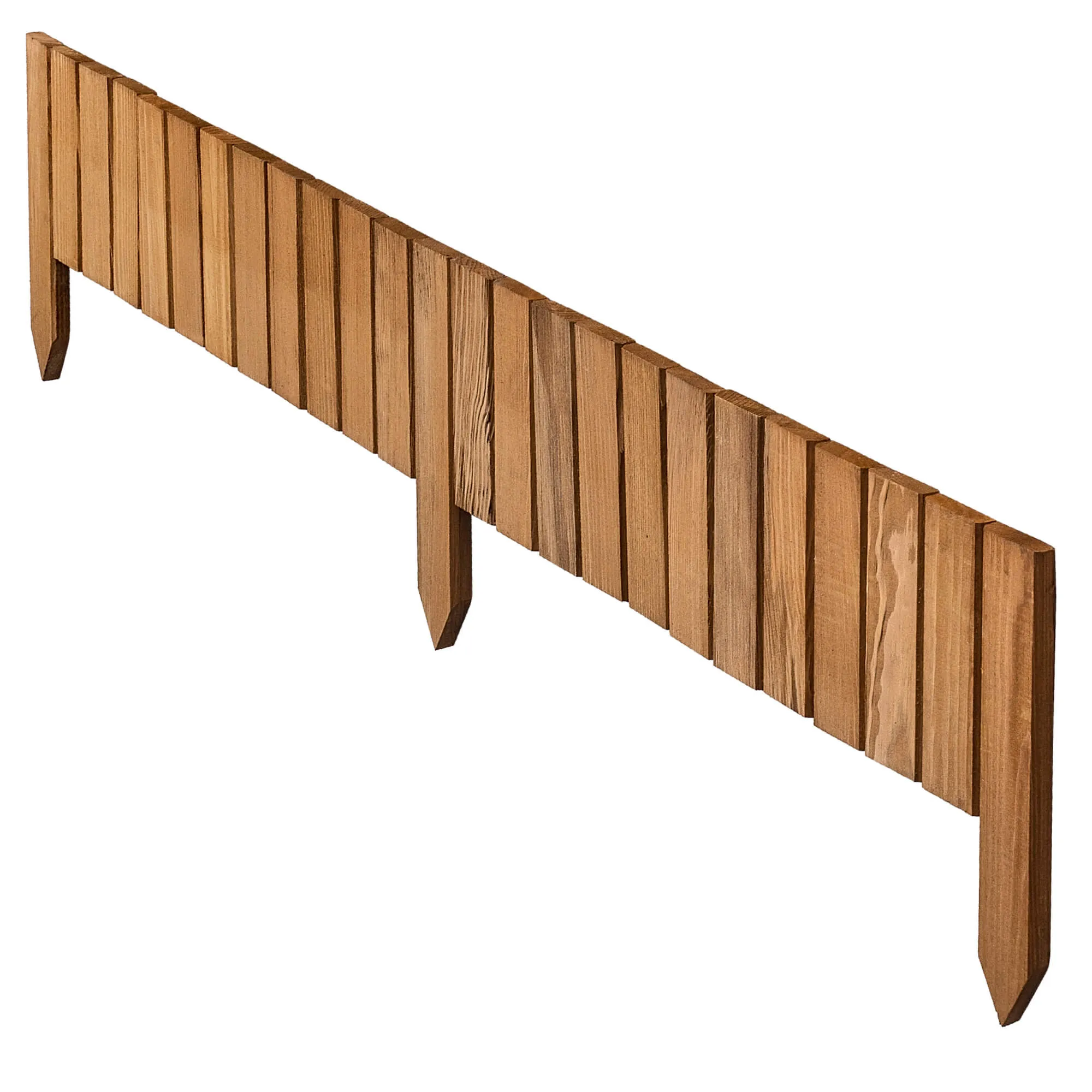 Medinė ritininė tvora Ansjo, apvadu, 115 x 15 cm, ąžuolas