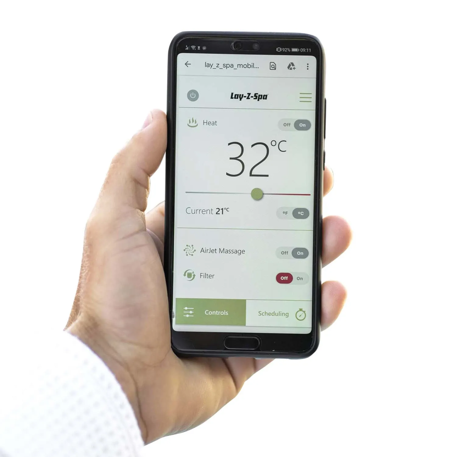 Pripučiama SPA vonia „Lay-Z Budapest“, 6 asmenims, „Bestway“, 60179 - nuotrauka 1