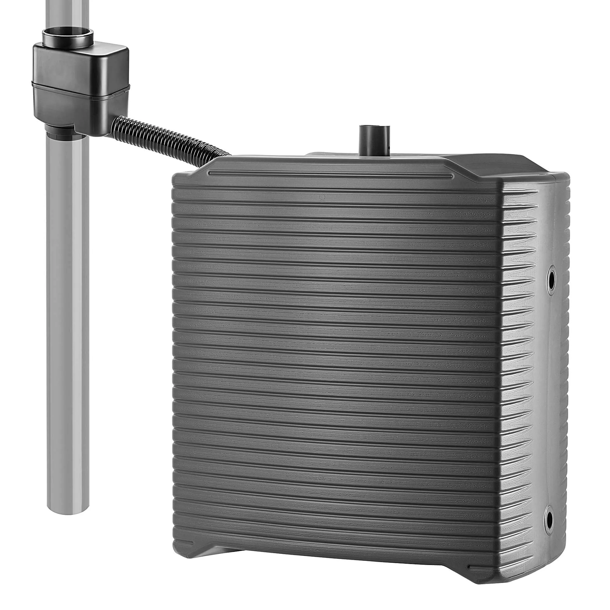 Lietaus vandens bakas + gaudyklė „Signa“, 125 l, antracito spalvos