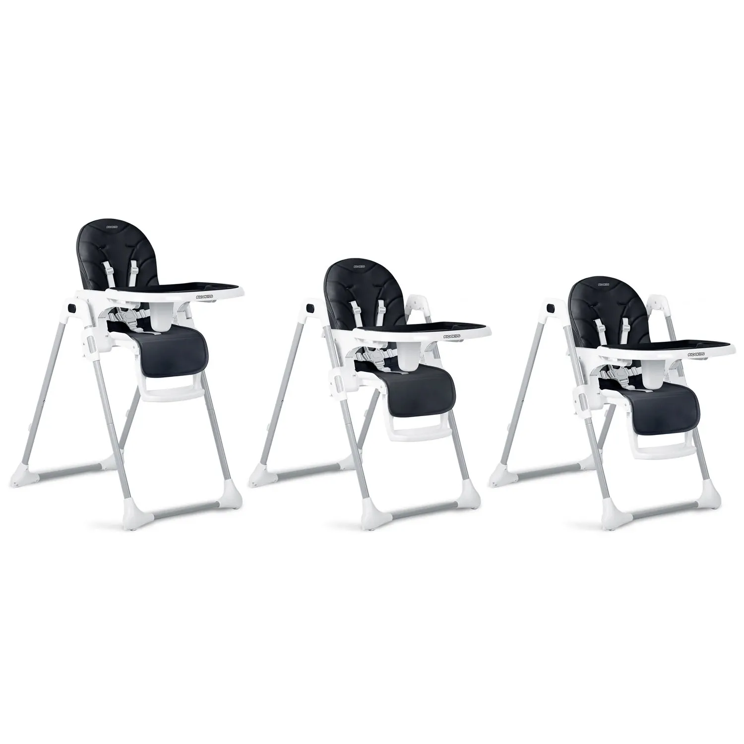 Ricokids Tulo maitinimo kėdutė, juoda - nuotrauka 1