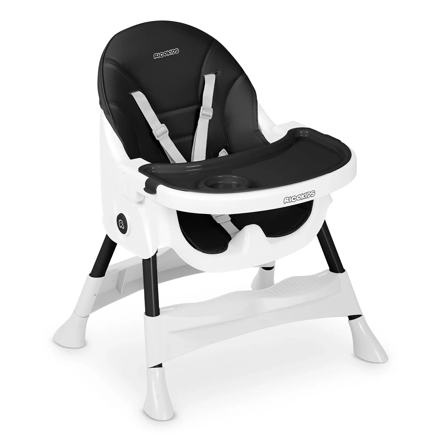 Ricokids Mani maitinimo kėdutė, juoda - nuotrauka 1