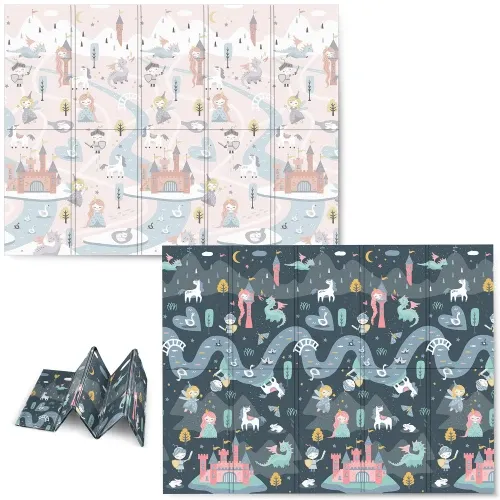 Sulankstomas edukacinis putplasčio kilimėlis 200 x 150 x 1 cm Nukido NK-341 - nuotrauka 1