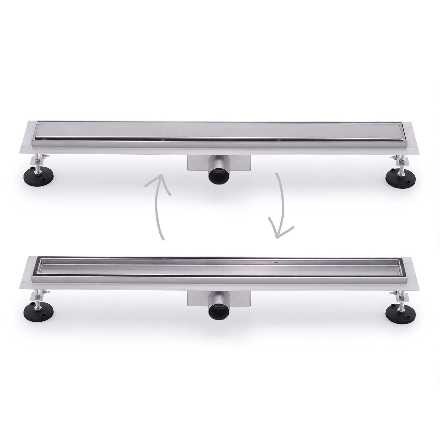 Linijinis trapas 90 cm 2in1 PLYTELĖS Berdsen - nuotrauka 1