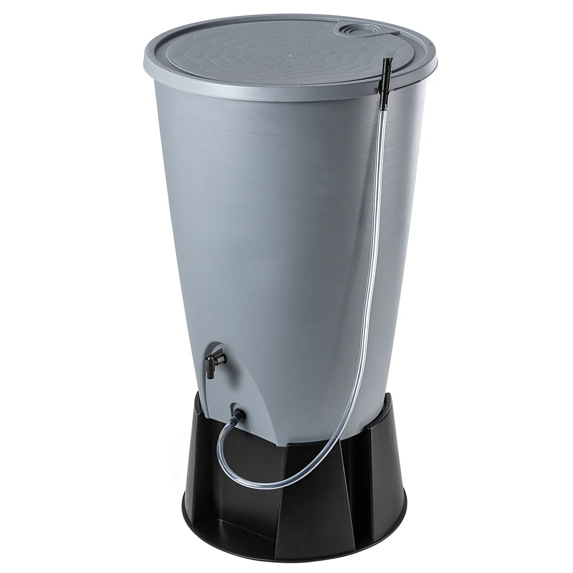 Molar 260L lietaus vandens bakas su prijungimo komplektu, pilkas