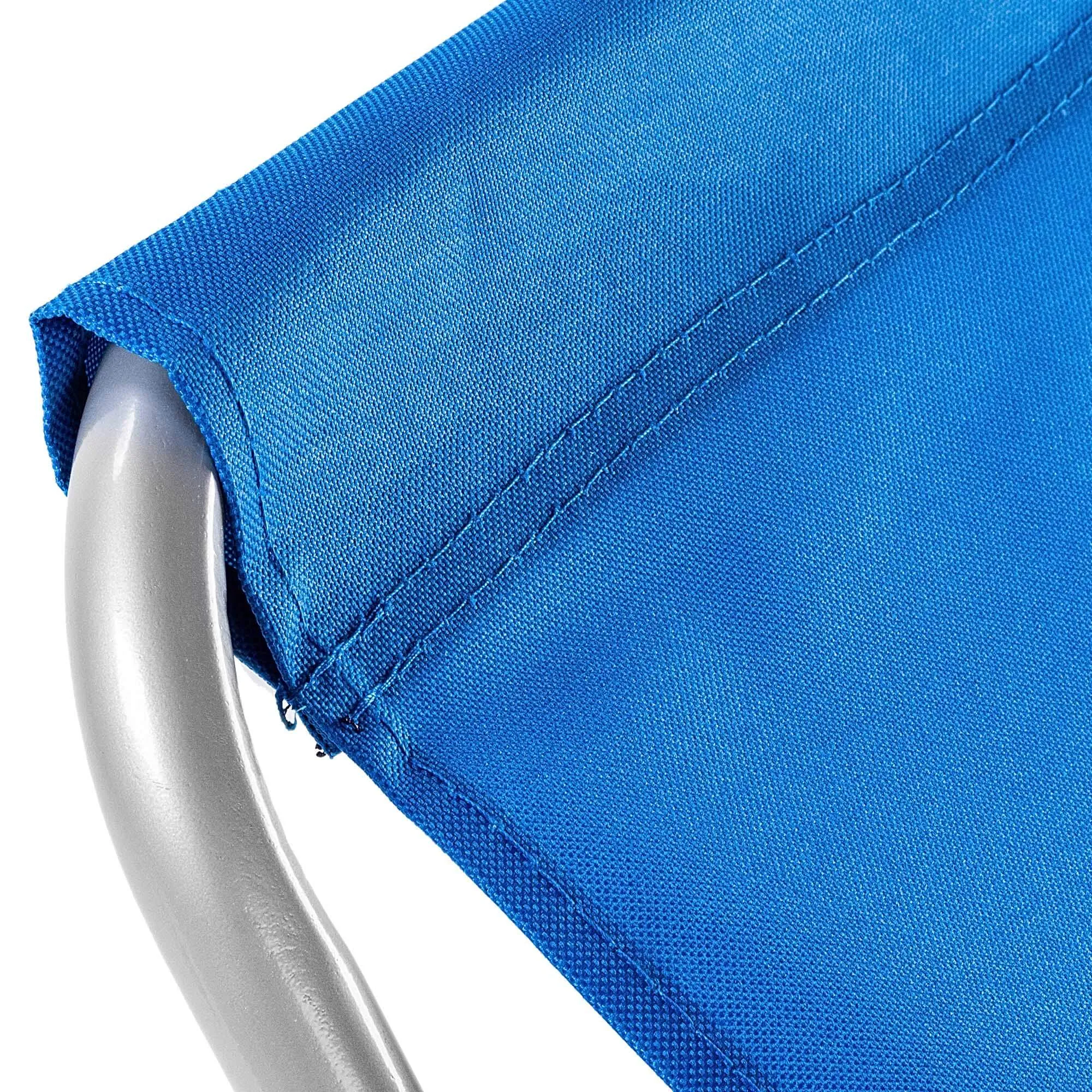 „Mill“ sulankstoma paplūdimio kėdė su užvalkalu, mėlyna