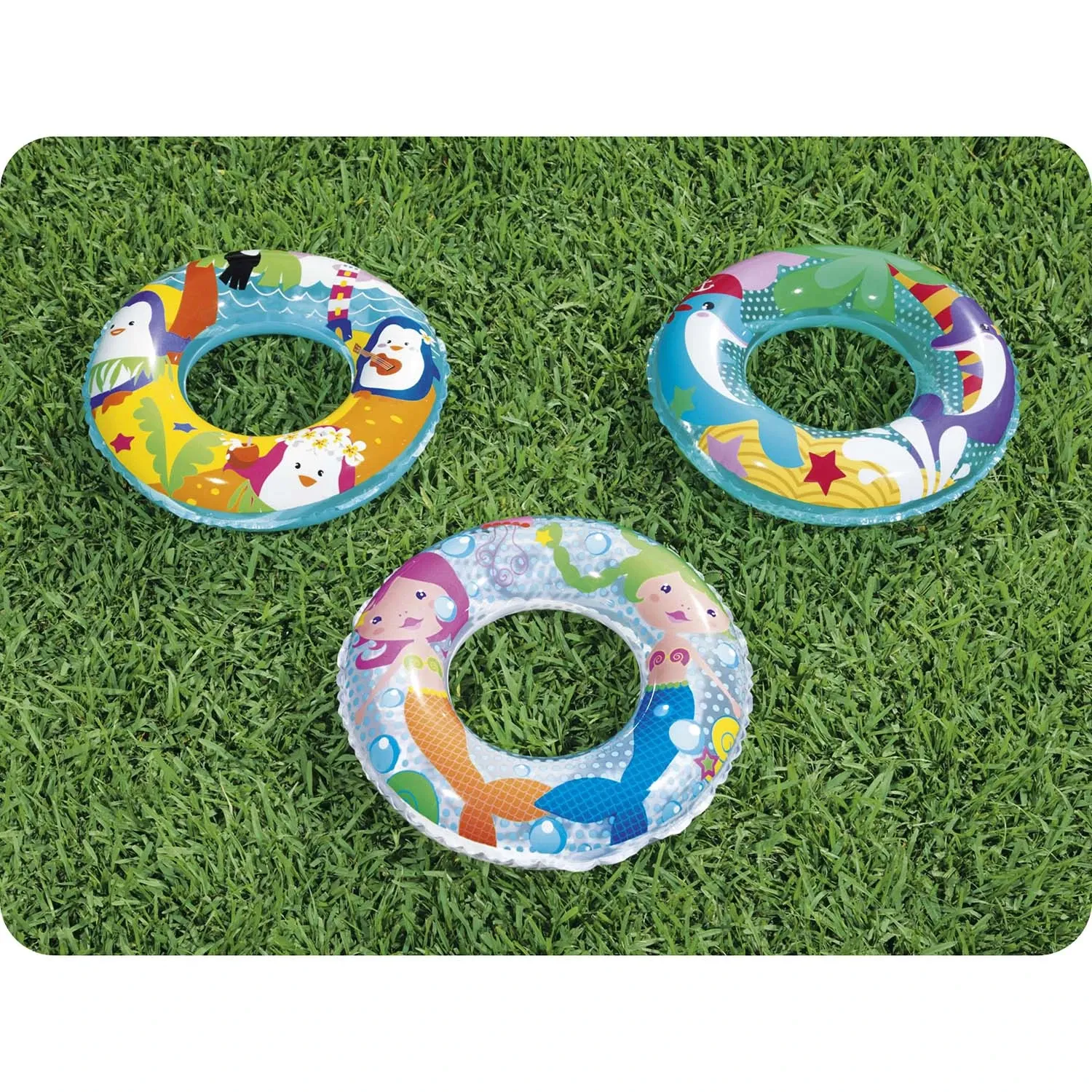 „Bestway Sea Adventures“ paplūdimio maudymosi ratas vaikams, 36113 - nuotrauka 1