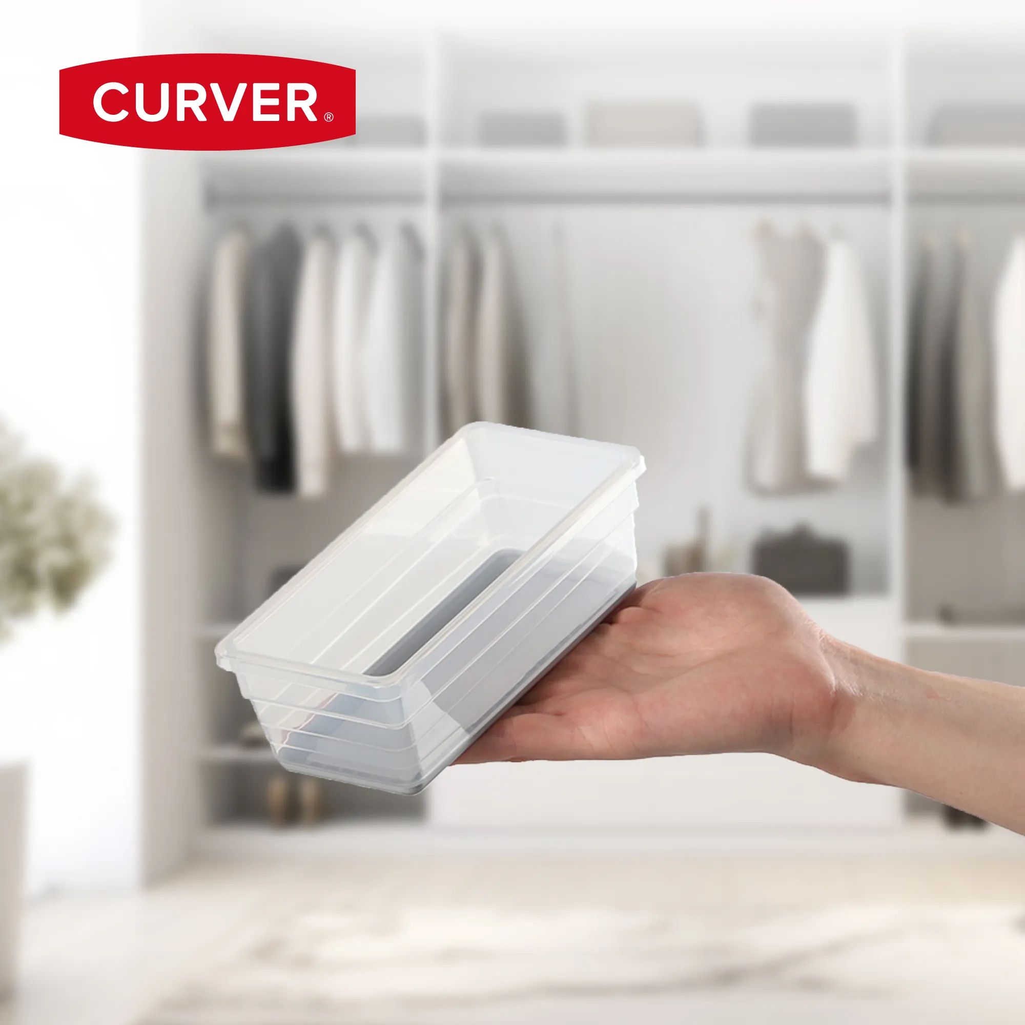 Curver Sistemo stalčių organizatorius 15 x 7,5 cm