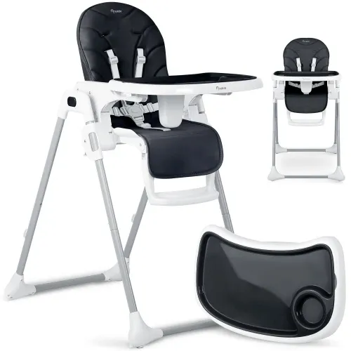 Nukido Tulo maitinimo kėdutė juoda - nuotrauka 1