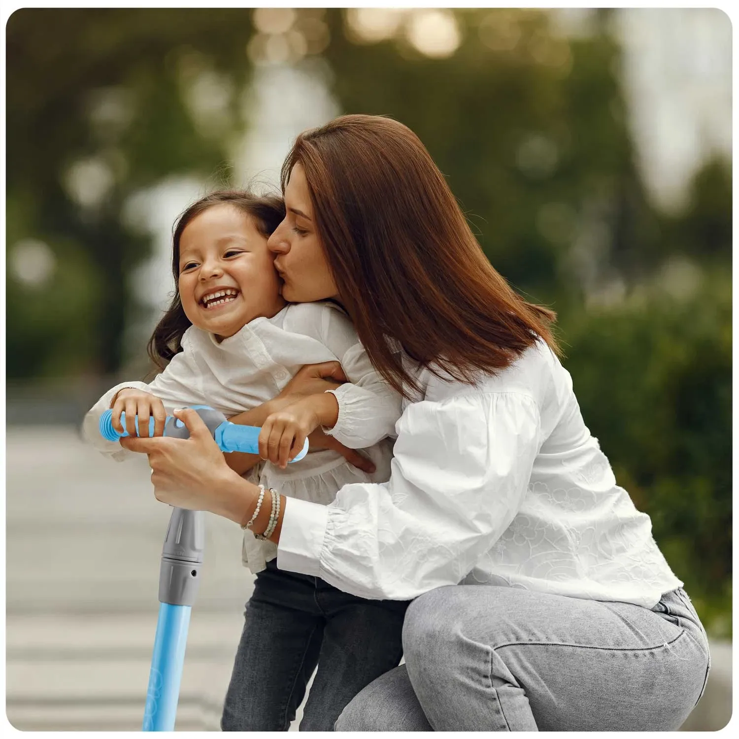 „Ricokids Piko“ triratis paspirtukas – mėlynas - nuotrauka 1