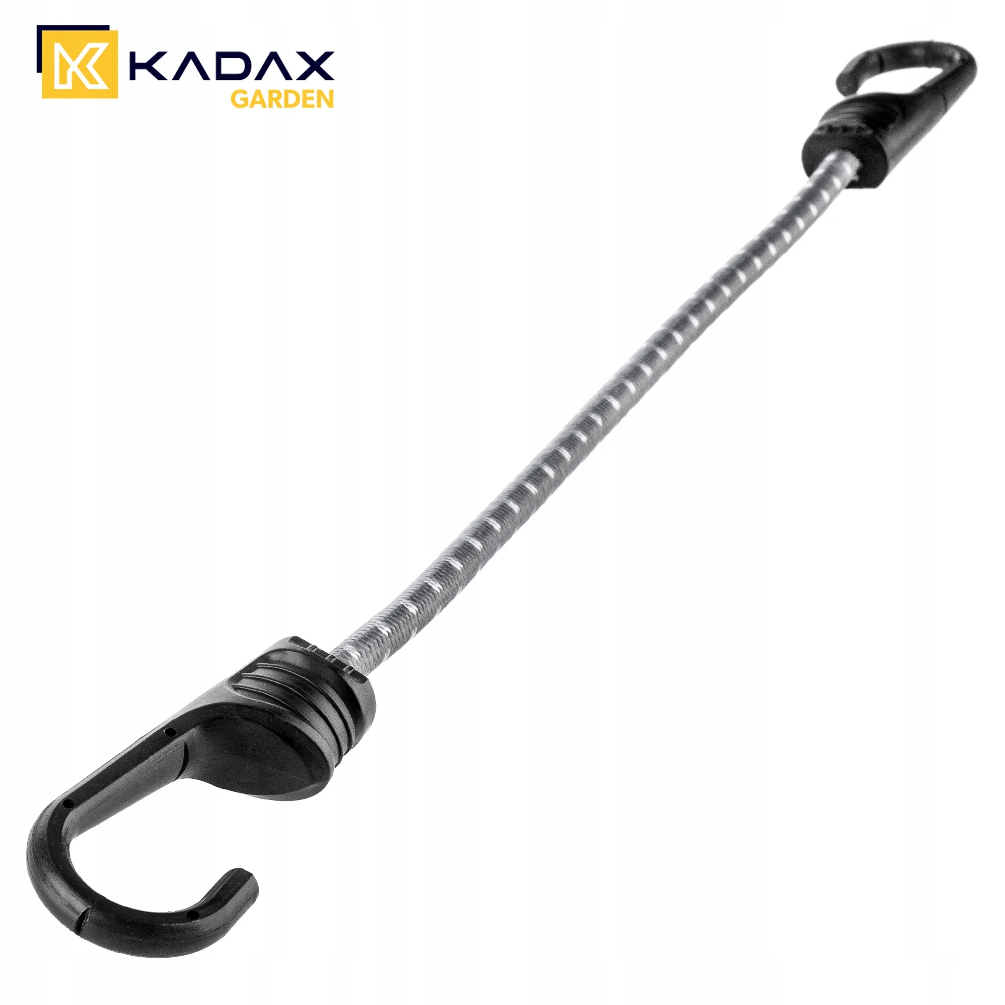 Elastinė guma su kabliu 44 cm, pilka