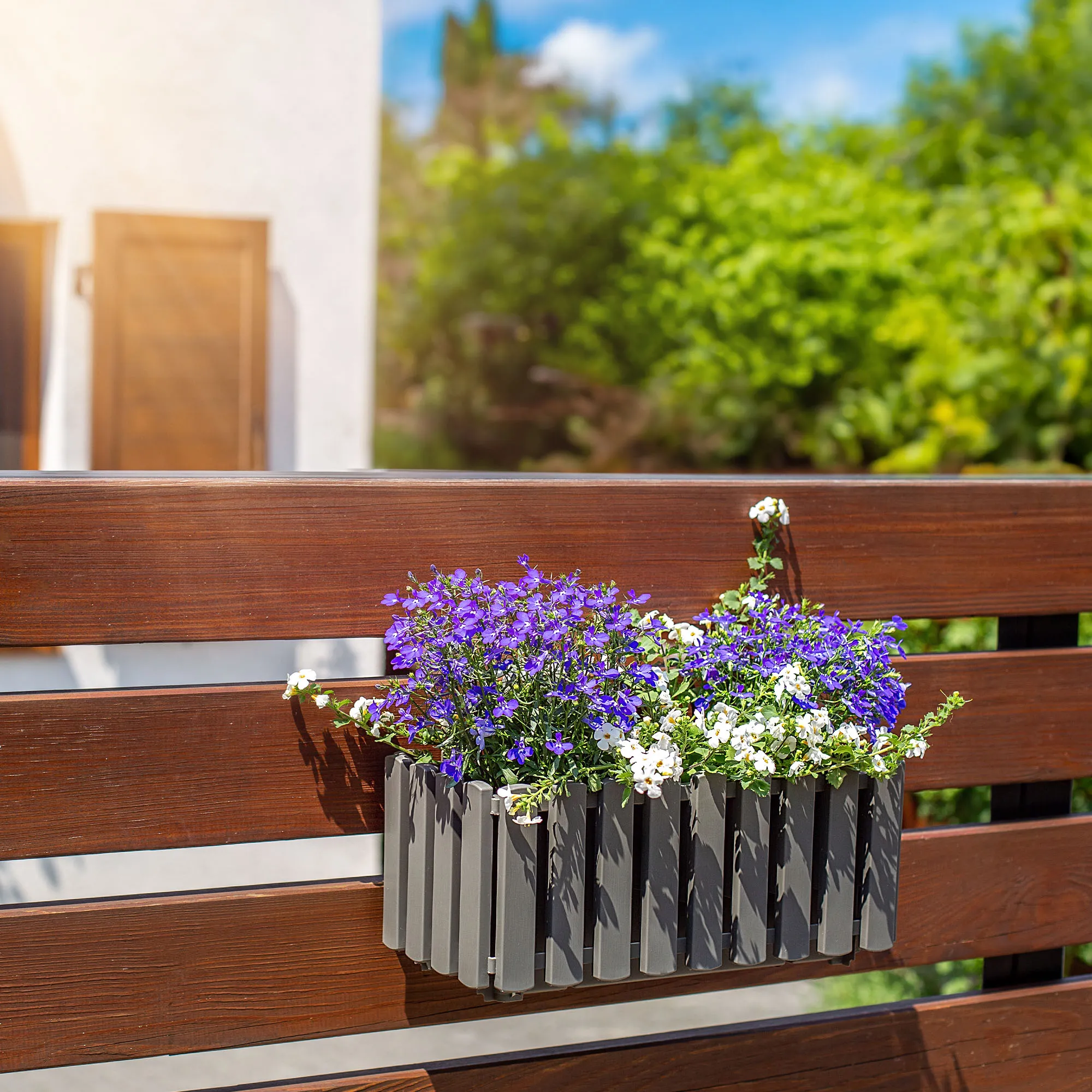 Glifada 40 cm dėžė su rankenomis ir laistymo sistema