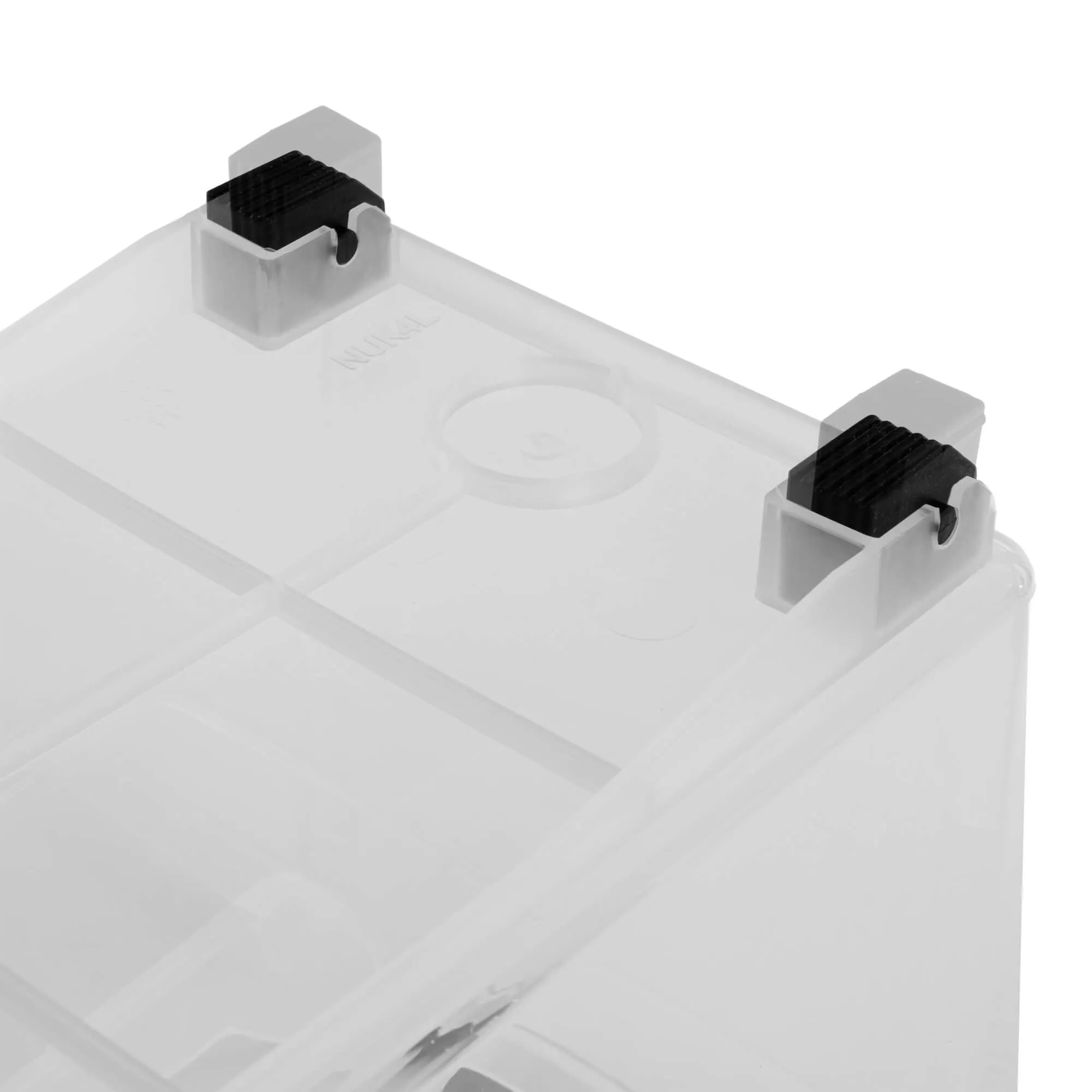 Viran 10L sandėliavimo konteineris su ratukais ir rankena