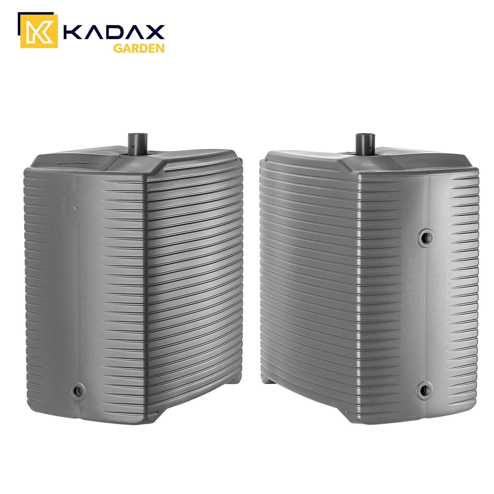 „Signa“ 125 l modulinė lietaus vandens talpykla, antracito spalvos