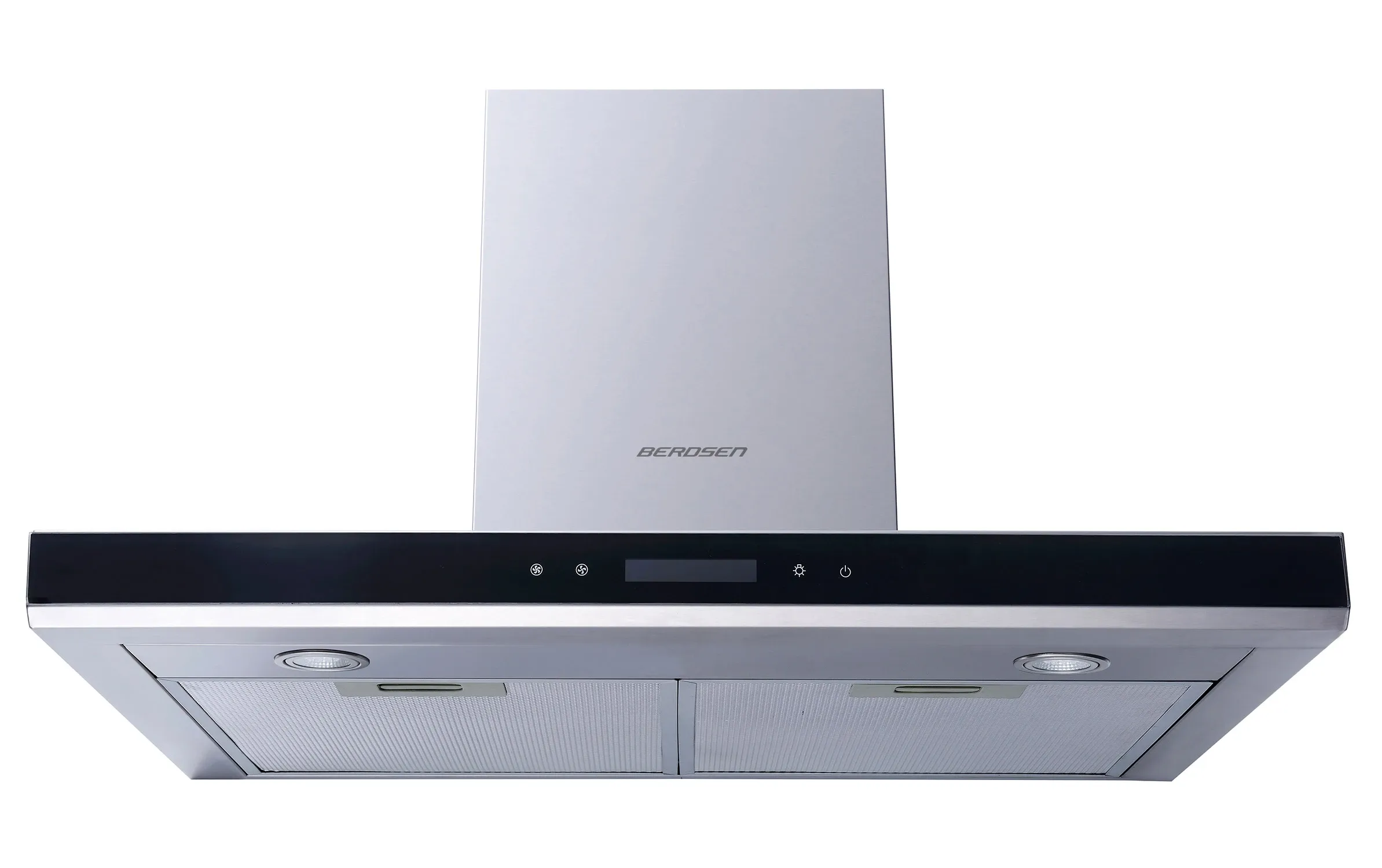 Berdsen BE-60A-T2 INOX 60 cm kamino gartraukis - nuotrauka 1