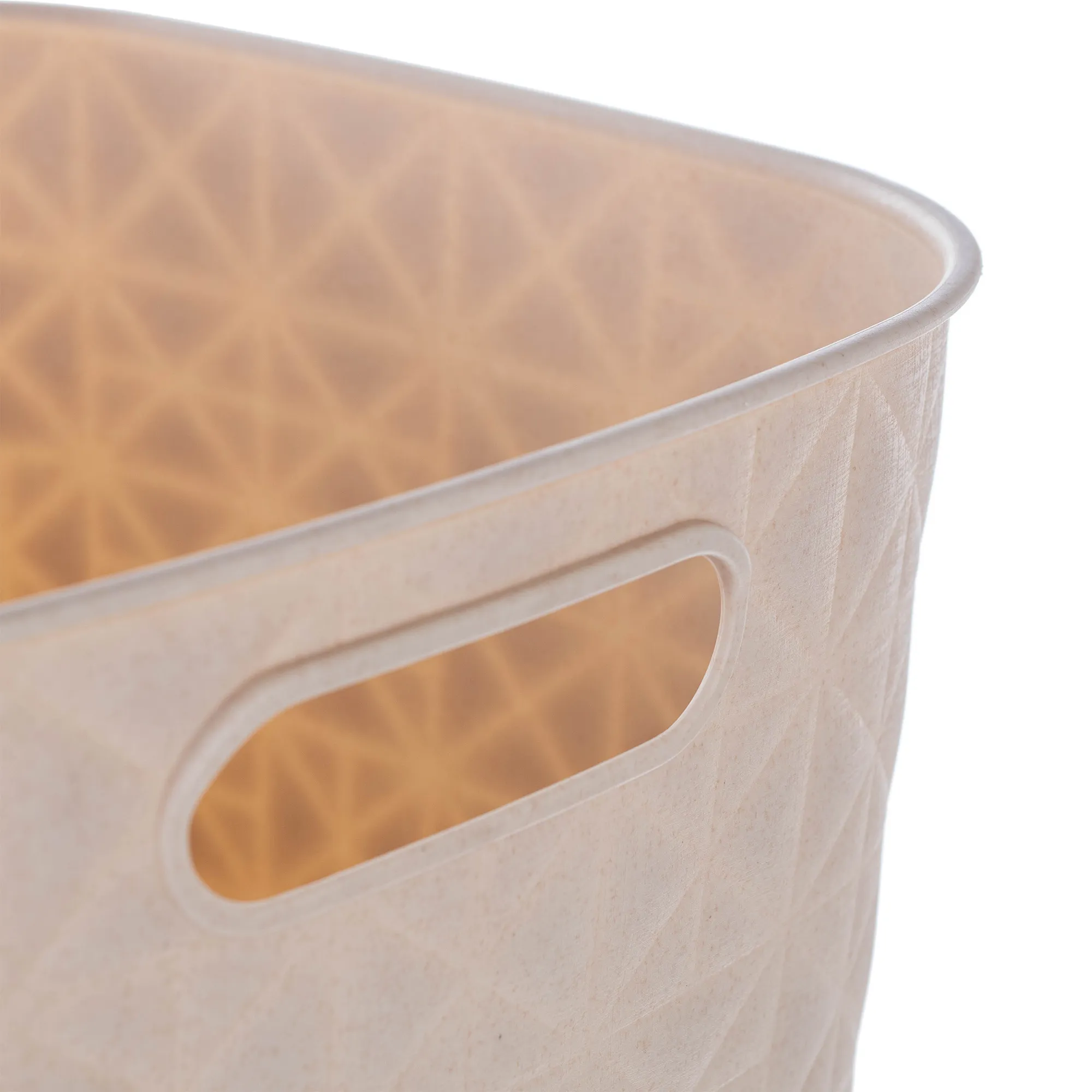 Curver Softex kvadratinis krepšys 15 l kreminis