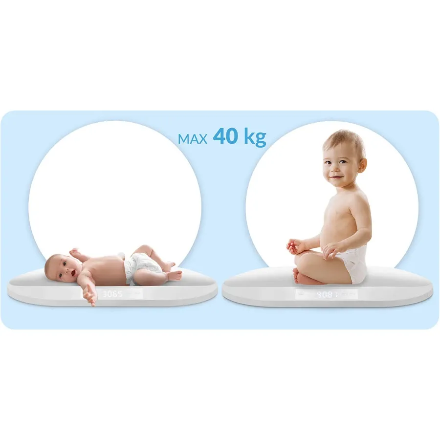 „Nukido NK-950“ elektroninės kūdikių svarstyklės - nuotrauka 1