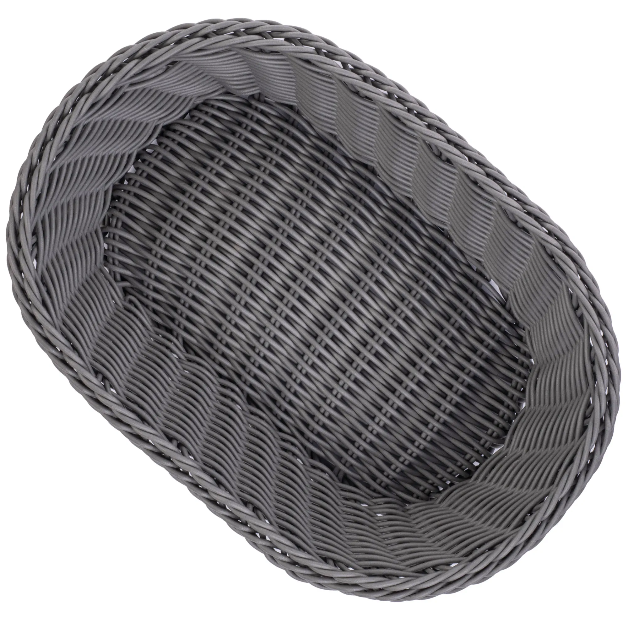 Arezzo ovalus pintas krepšelis, pilkas