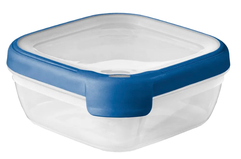 Stačiakampis indas 0,75 l Curver Grand Chef Eco Line, mėlynas 7 cm