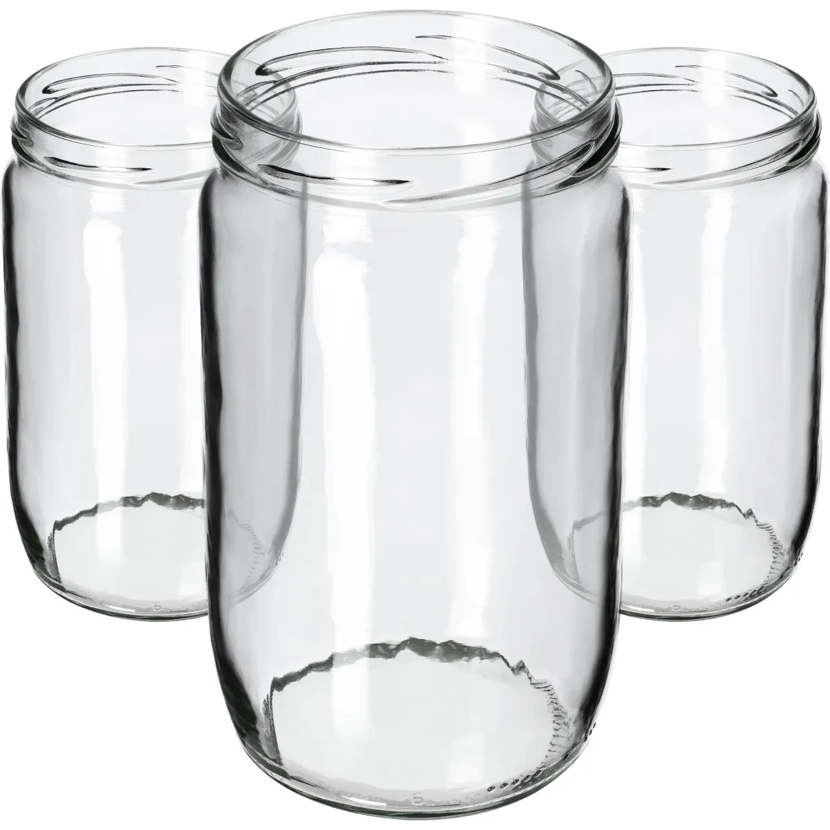 Niva konservavimo stiklainiai 720 ml 8 vnt. 82 mm be dangtelių