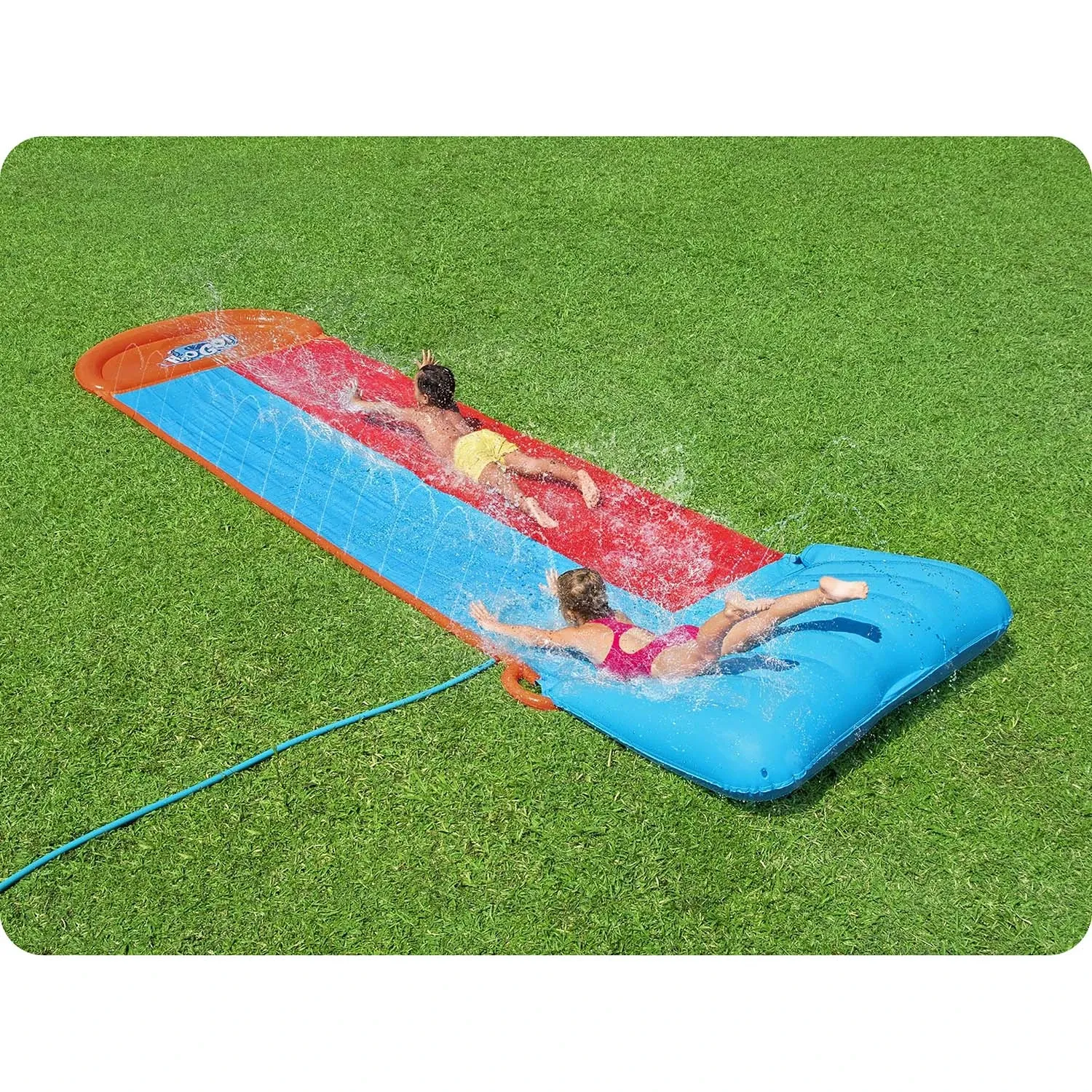 Vandens čiuožykla 2 asmenims, 488 cm, „Bestway 52478“ - nuotrauka 1