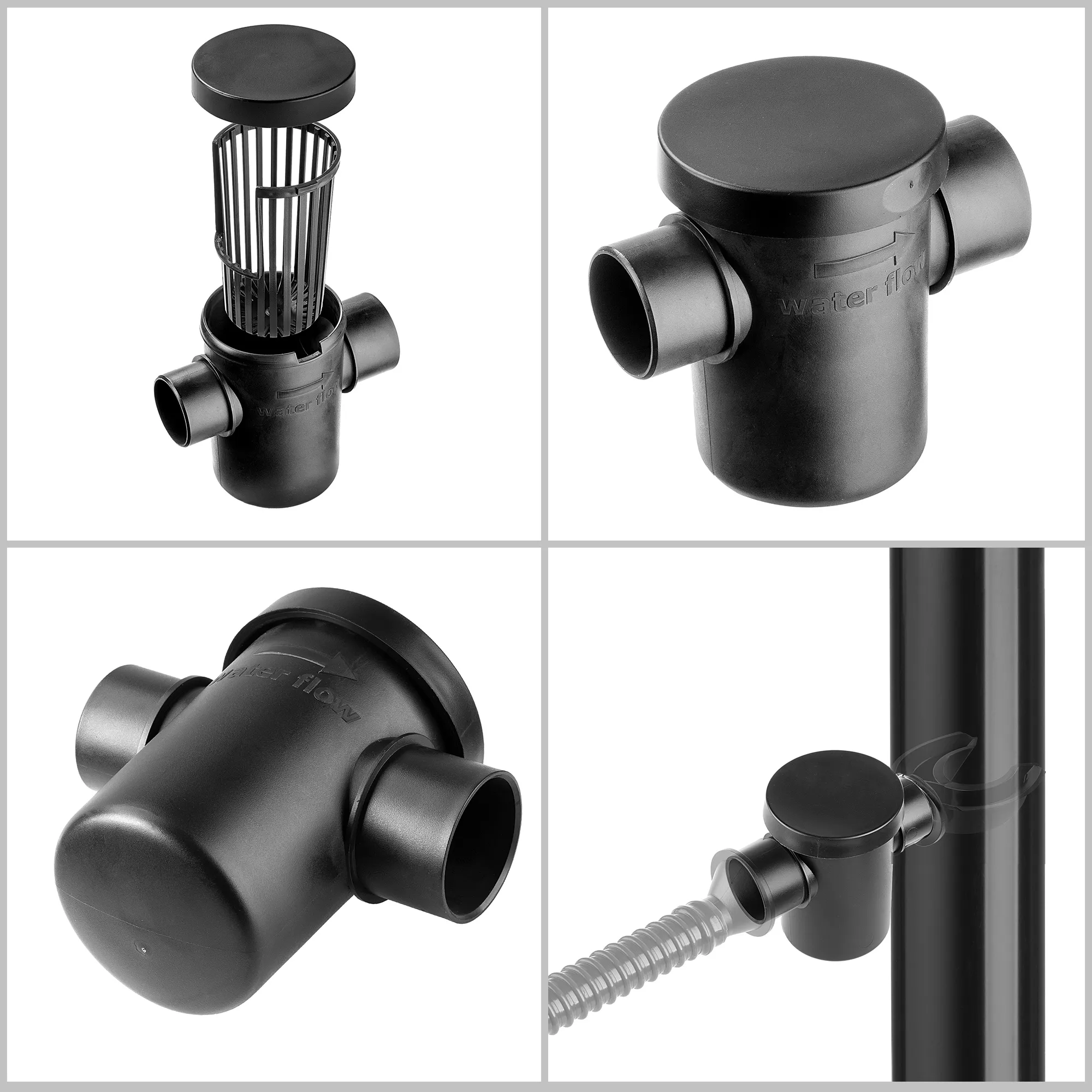 Toretti išorinis latakų filtras