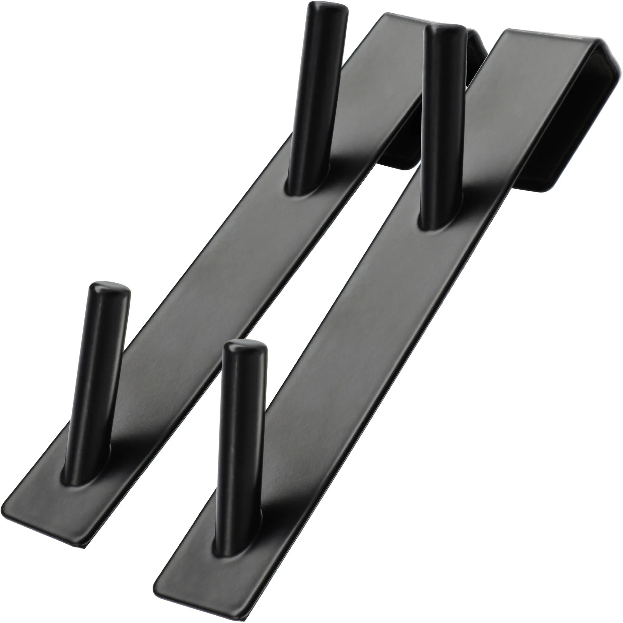 Besse durų kabliukai, juodi, dviguba pakuotė (2 vnt.)