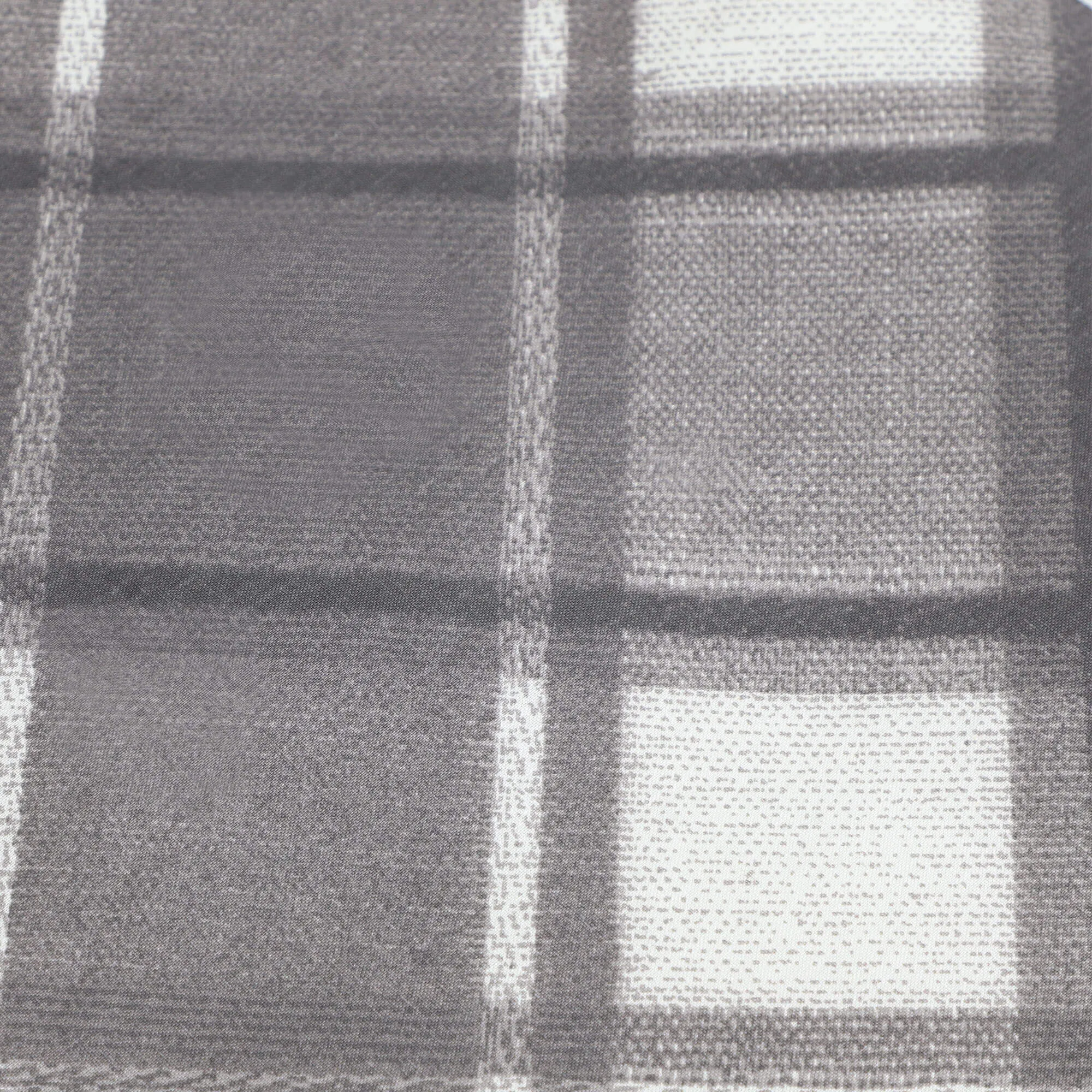 Cano lyginimo lentos užvalkalas, 138x48cm, tamprus pagrindas, pilkas, languotas