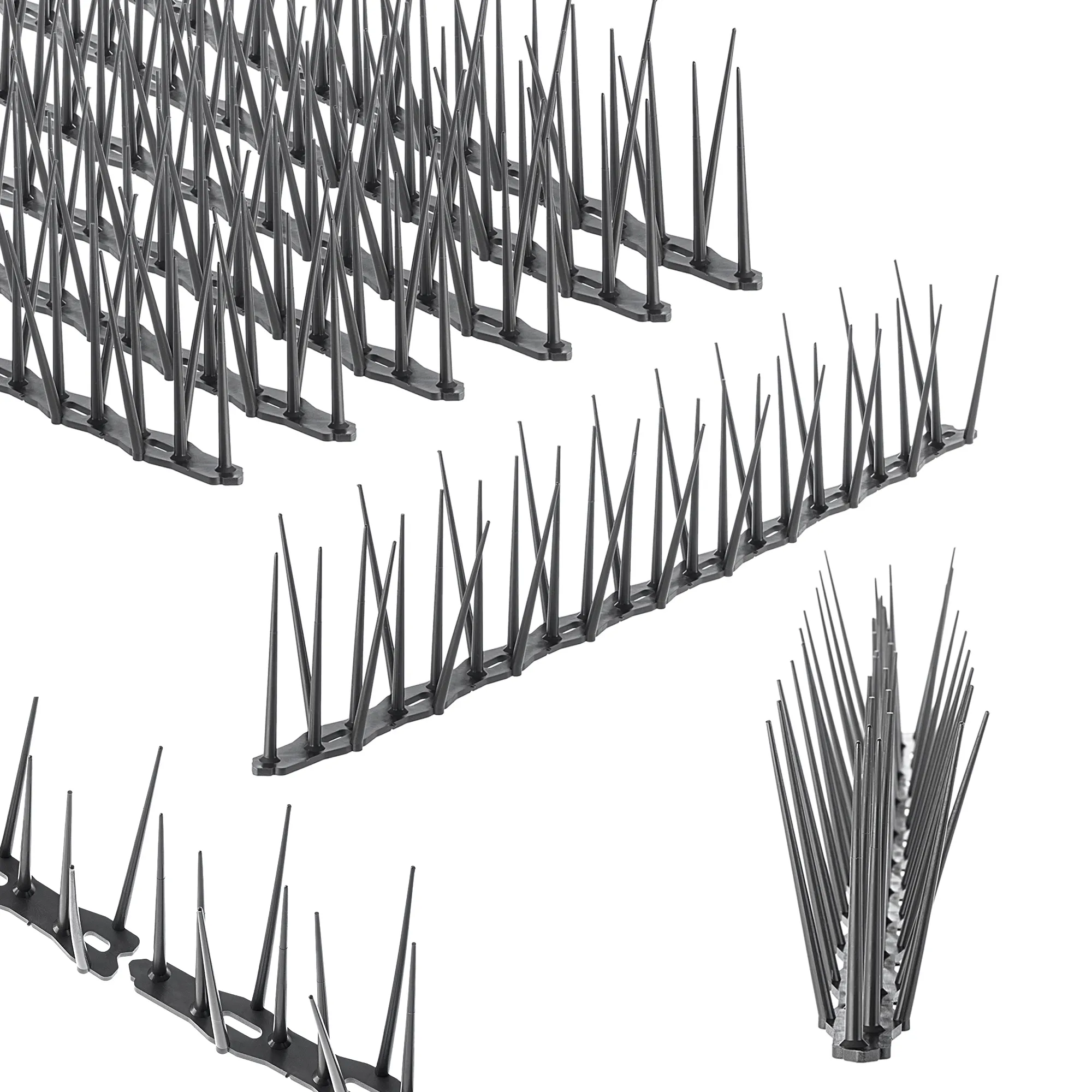 „Dierre“ paukščių atbaidymo spygliai, antracito spalvos, 6 vnt.