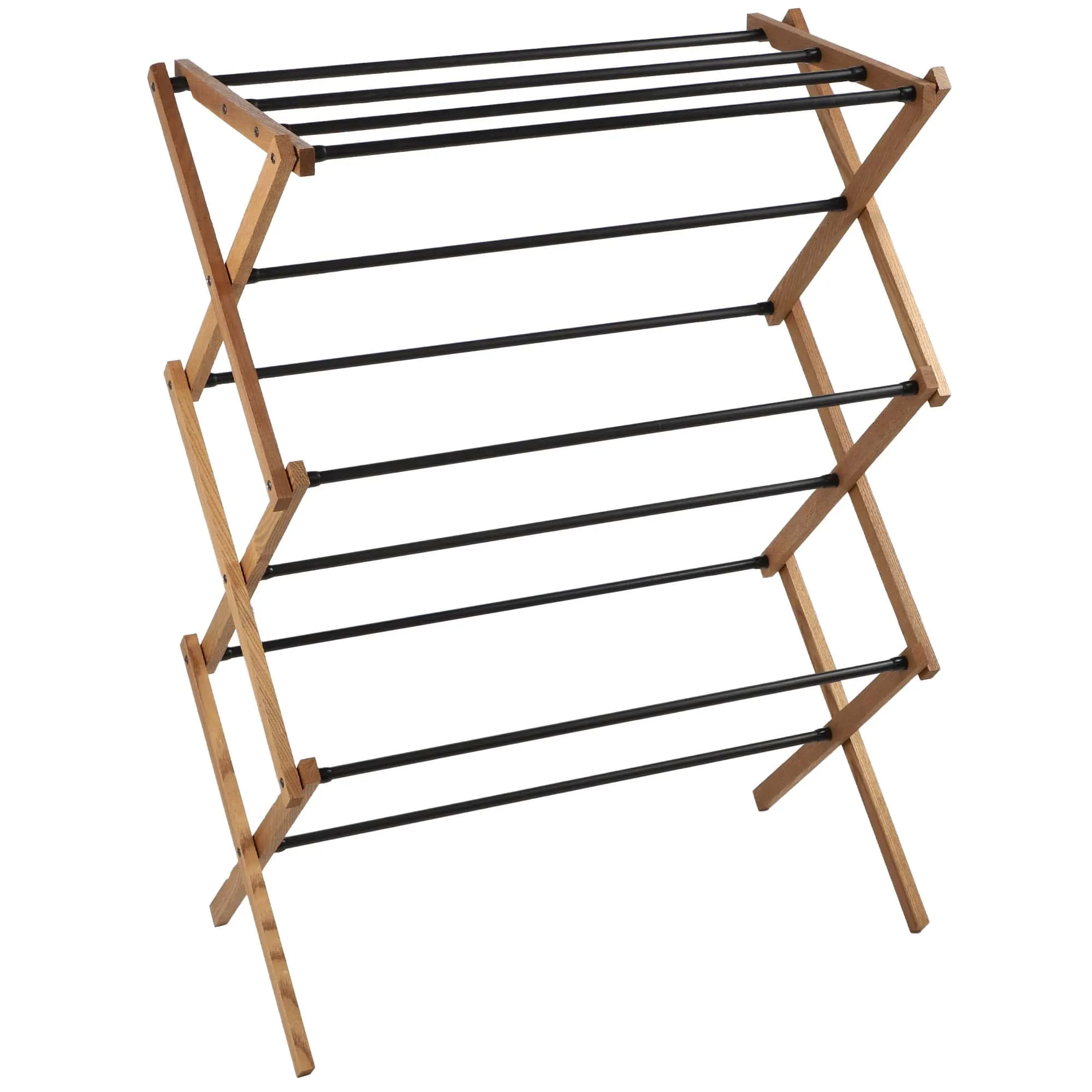 Ferrara medinė džiovyklė su plieniniais strypais, 60 cm