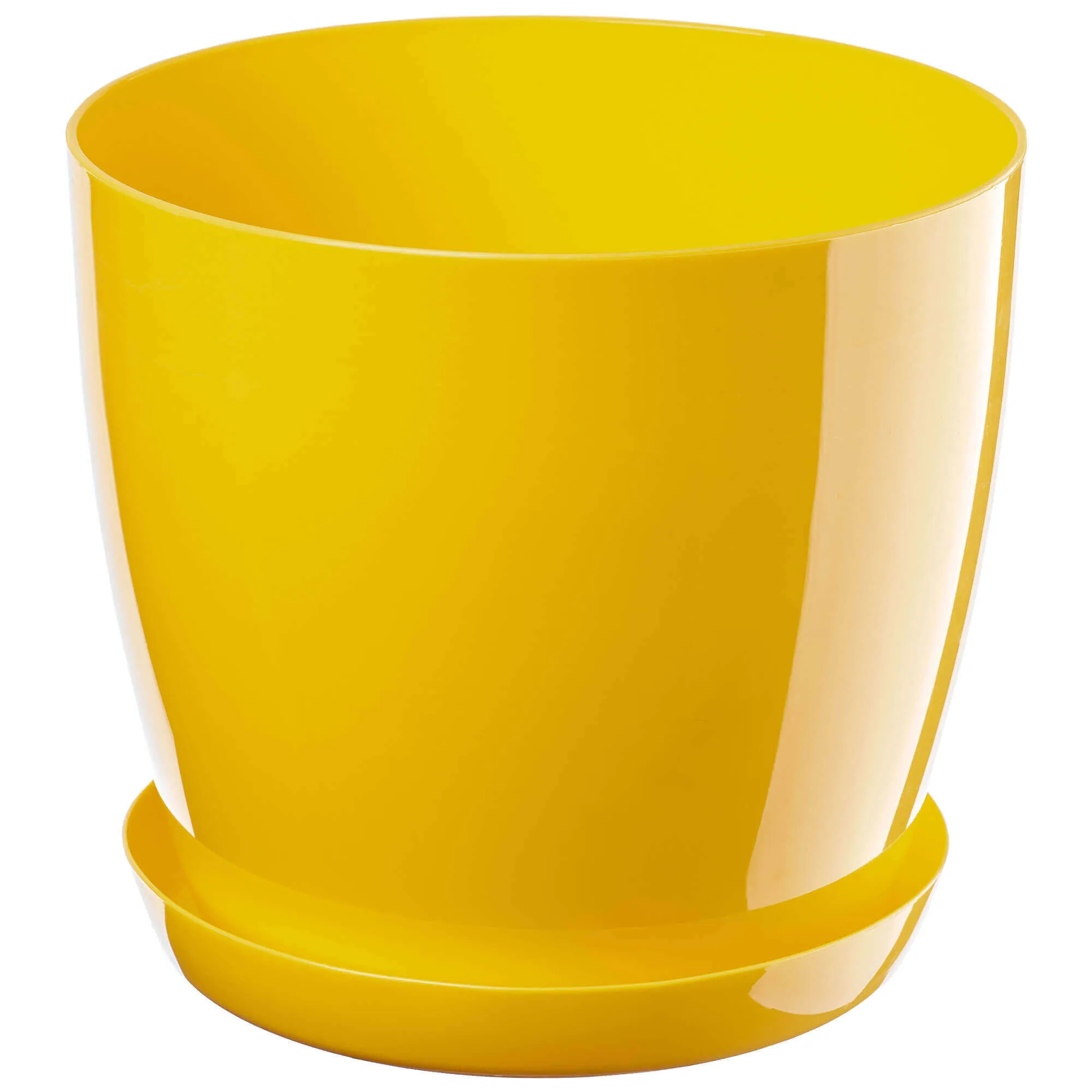 Gėlių vazonas su lėkštute 14 cm