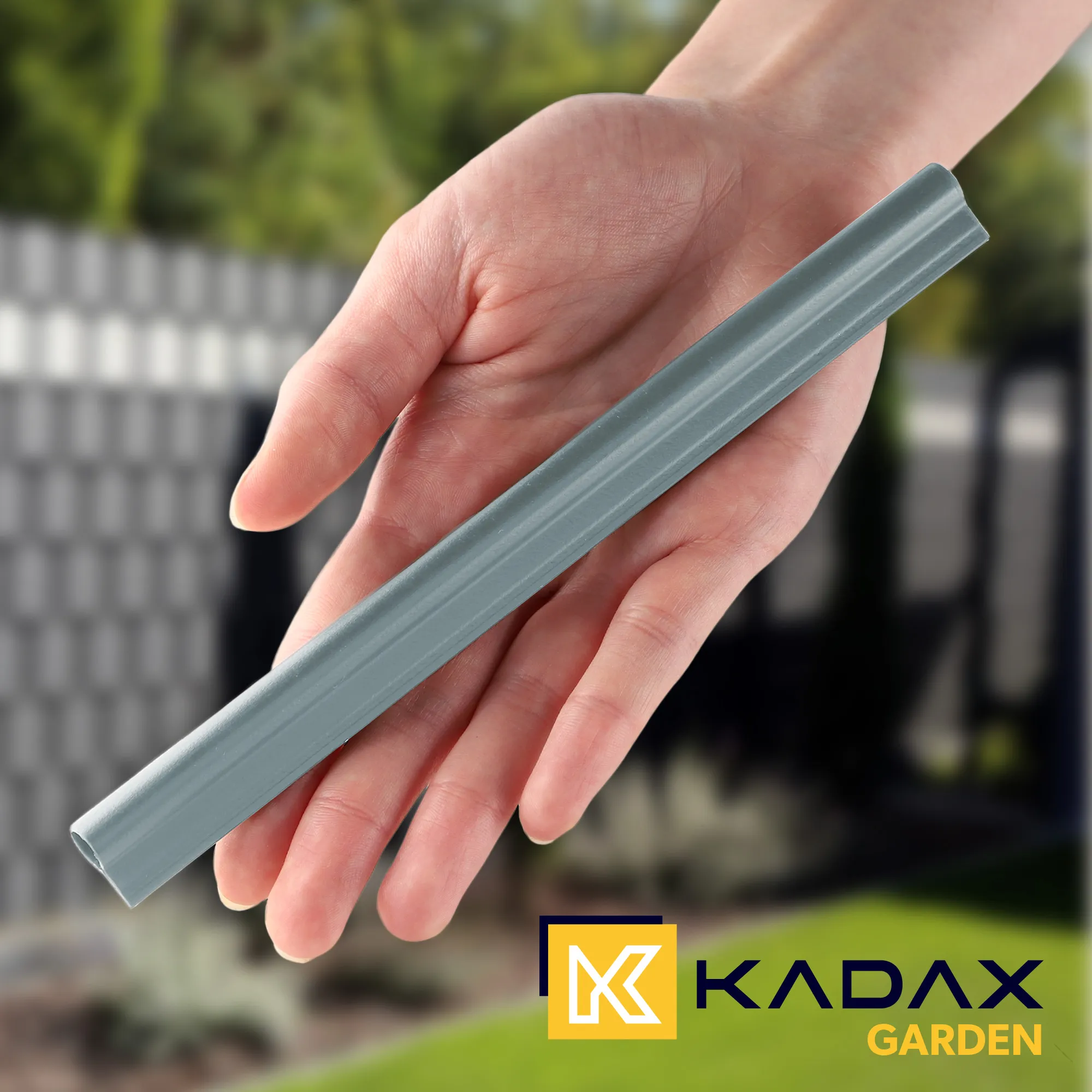Tvoros juostos laikikliai, pilki, 1 x 17 cm, 2 vnt.