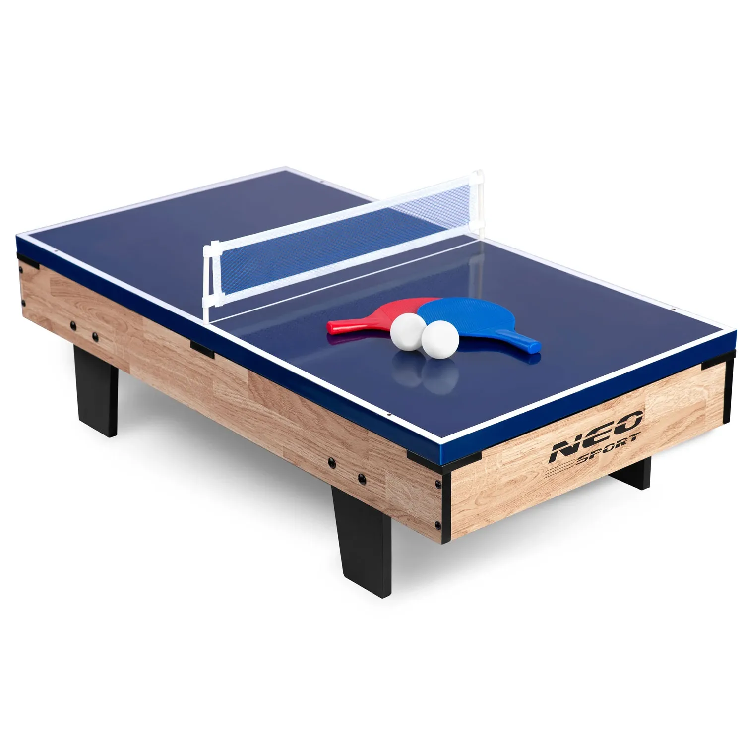 4 viename daugiafunkcis žaidimų stalas 80x43x30cm NS-800 medinis - nuotrauka 1