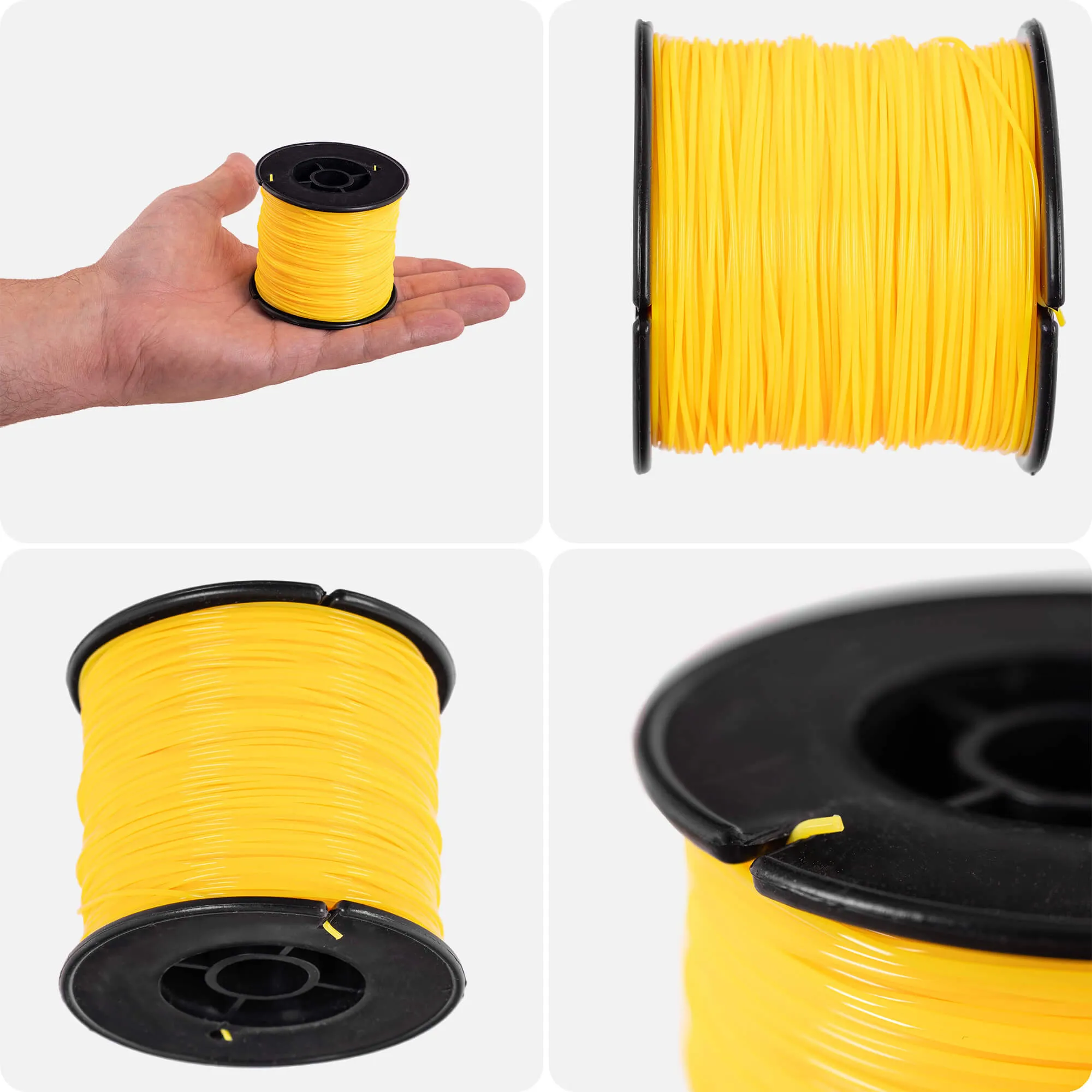 „Ryes“ statybos ir sodo virvė, 100 m, geltona